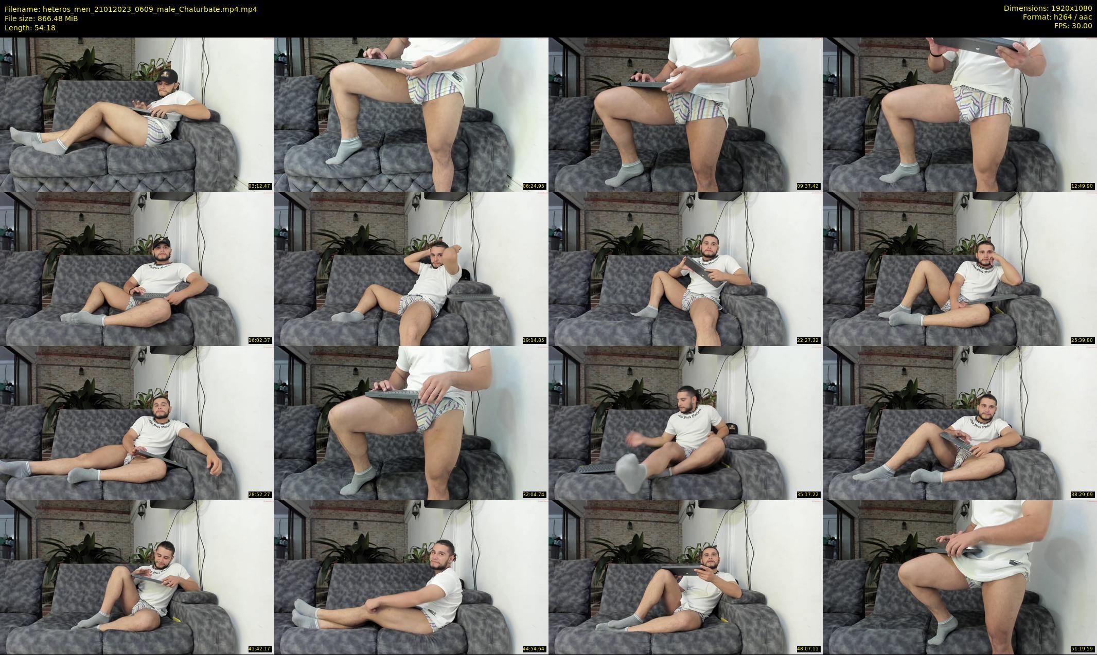 heteros_men — 55 minute Chaturbate male cam show recording, 1080p, Jan 21, 2023