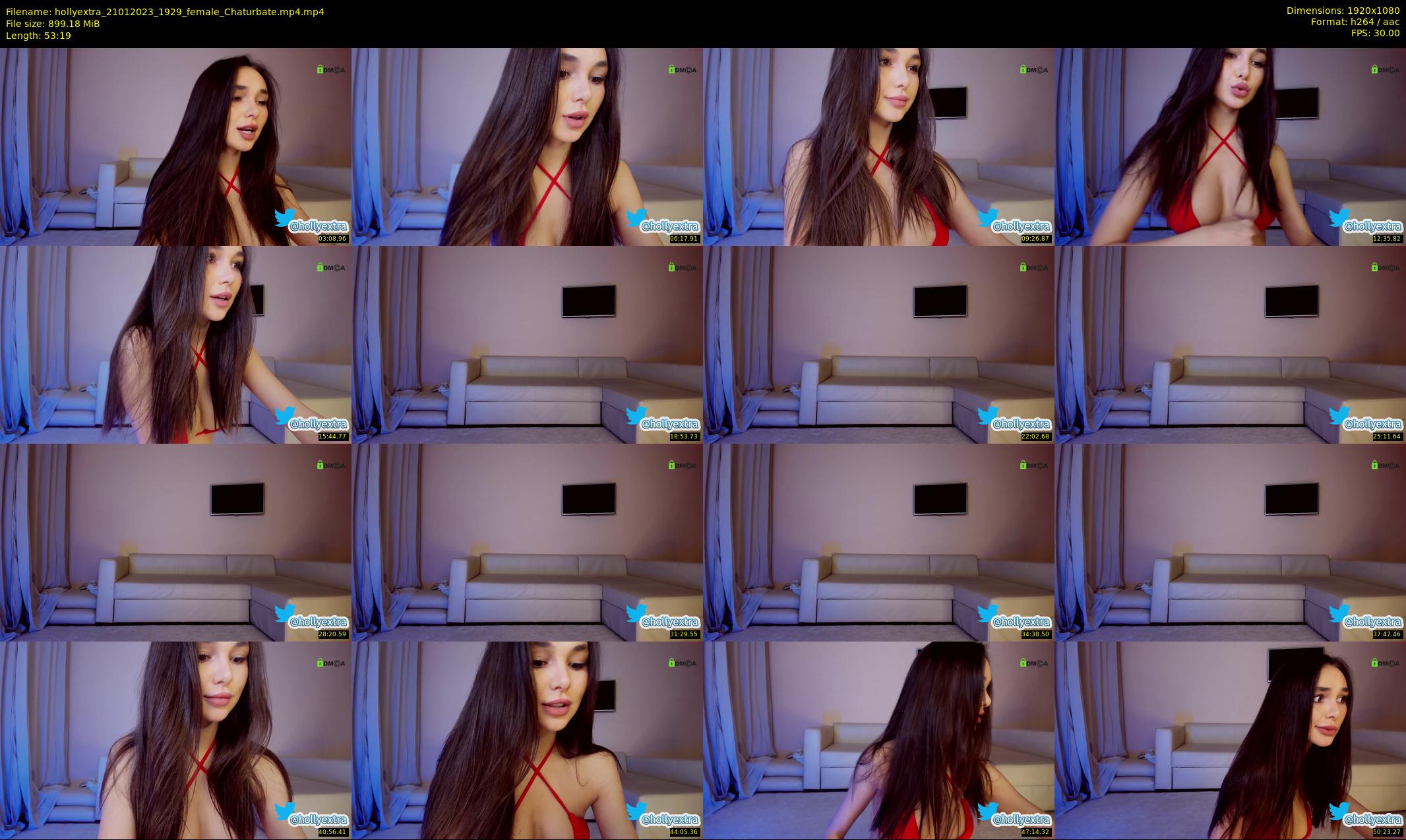 hollyextra — 54 minute Chaturbate female cam show recording, 1080p, Jan 21, 2023