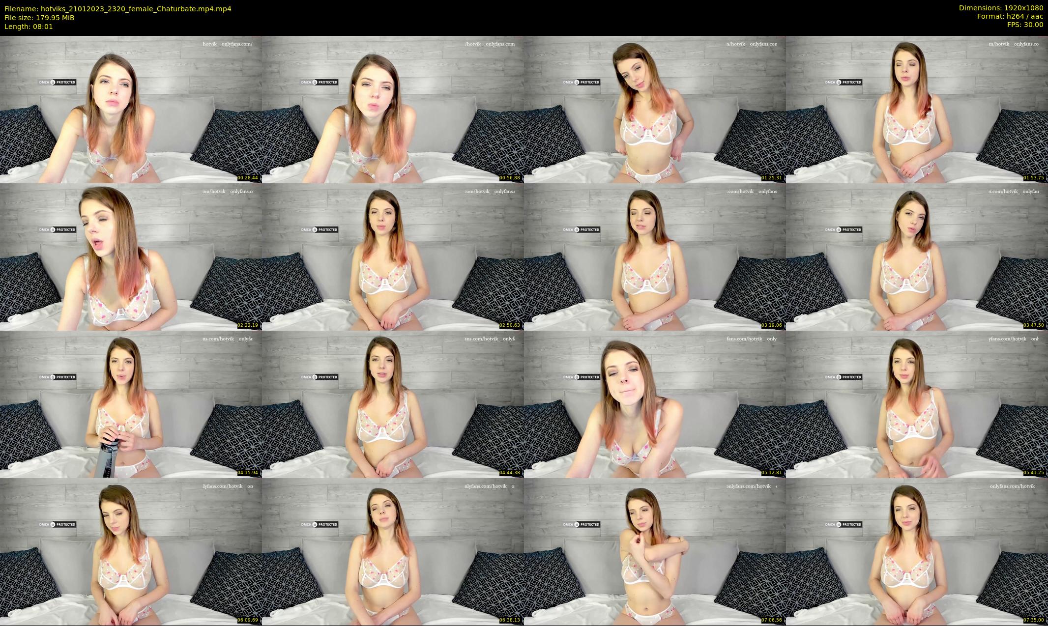 hotviks — 9 minute Chaturbate female cam show recording, 1080p, Jan 21, 2023
