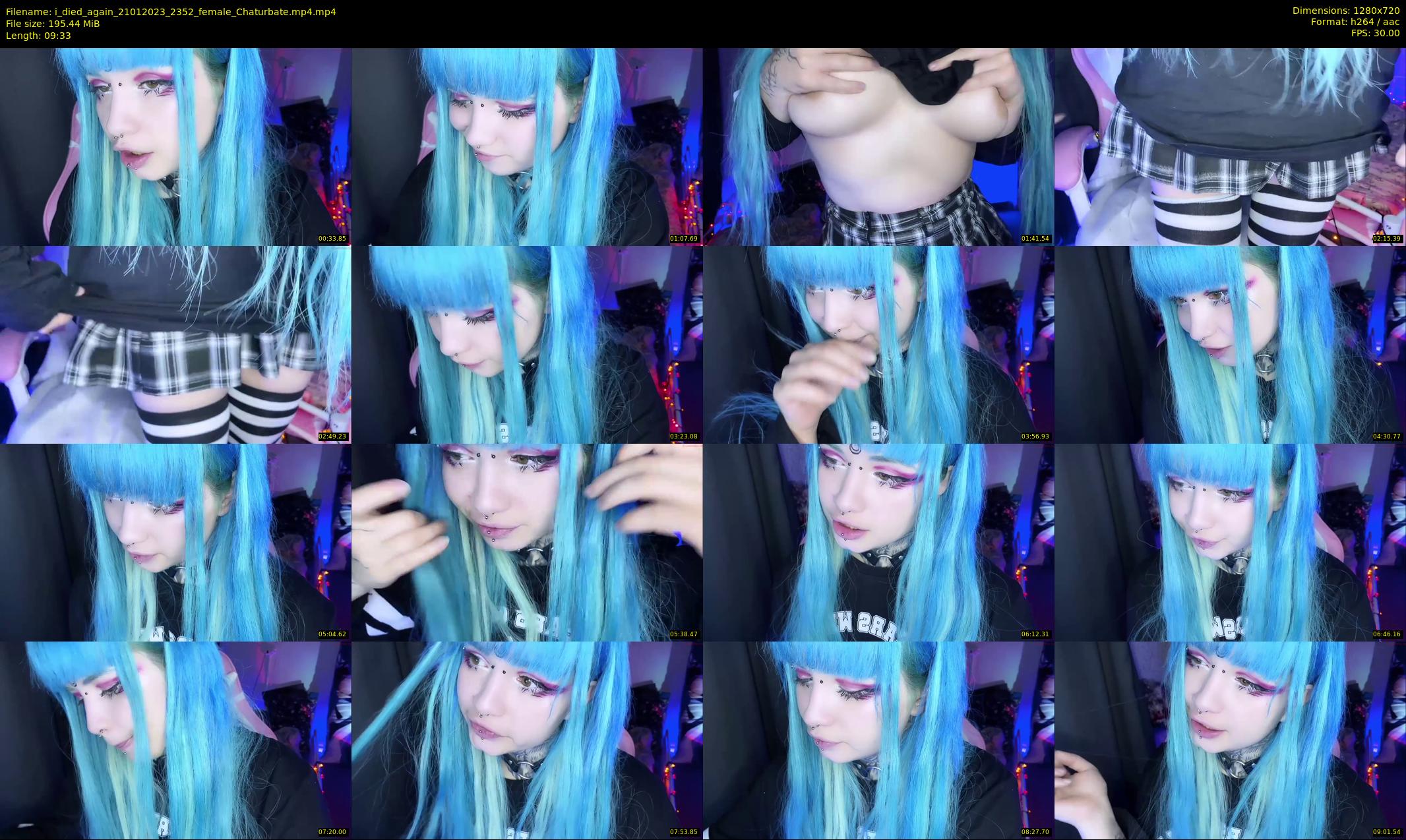 i_died_again — 10 minute Chaturbate female cam show recording, 720p, Jan 21, 2023