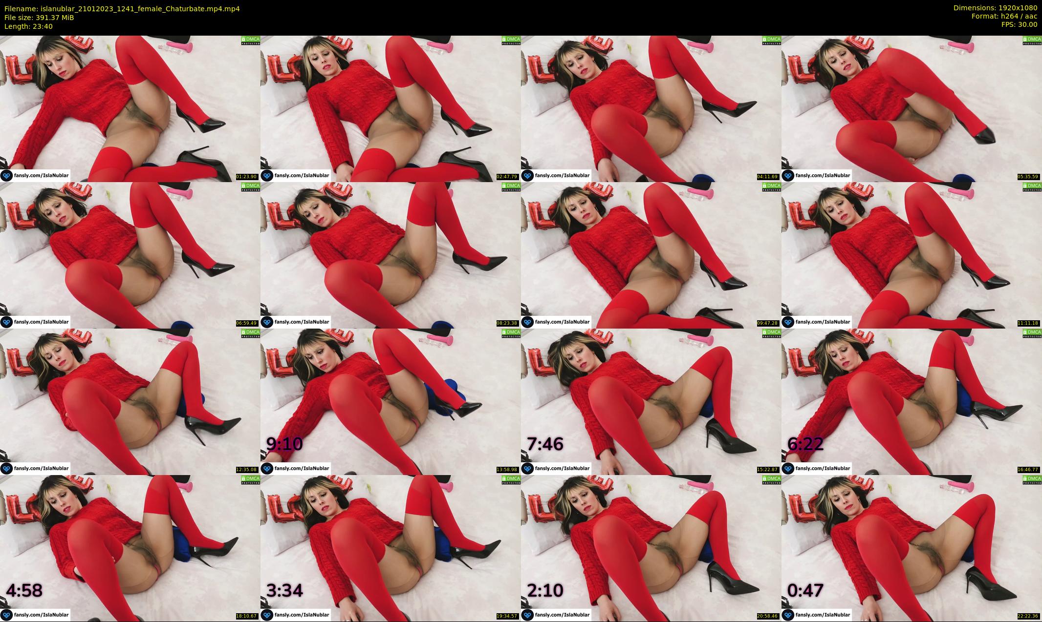 islanublar — 24 minute Chaturbate female cam show recording, 1080p, Jan 21, 2023
