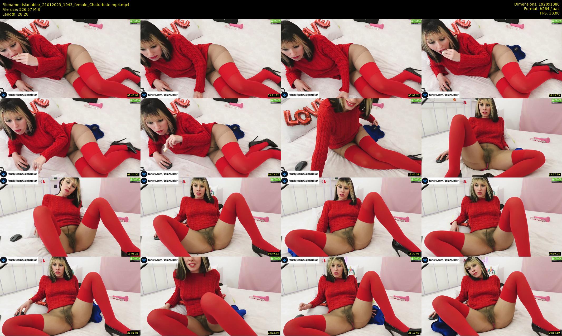 islanublar — 29 minute Chaturbate female cam show recording, 1080p, Jan 21, 2023