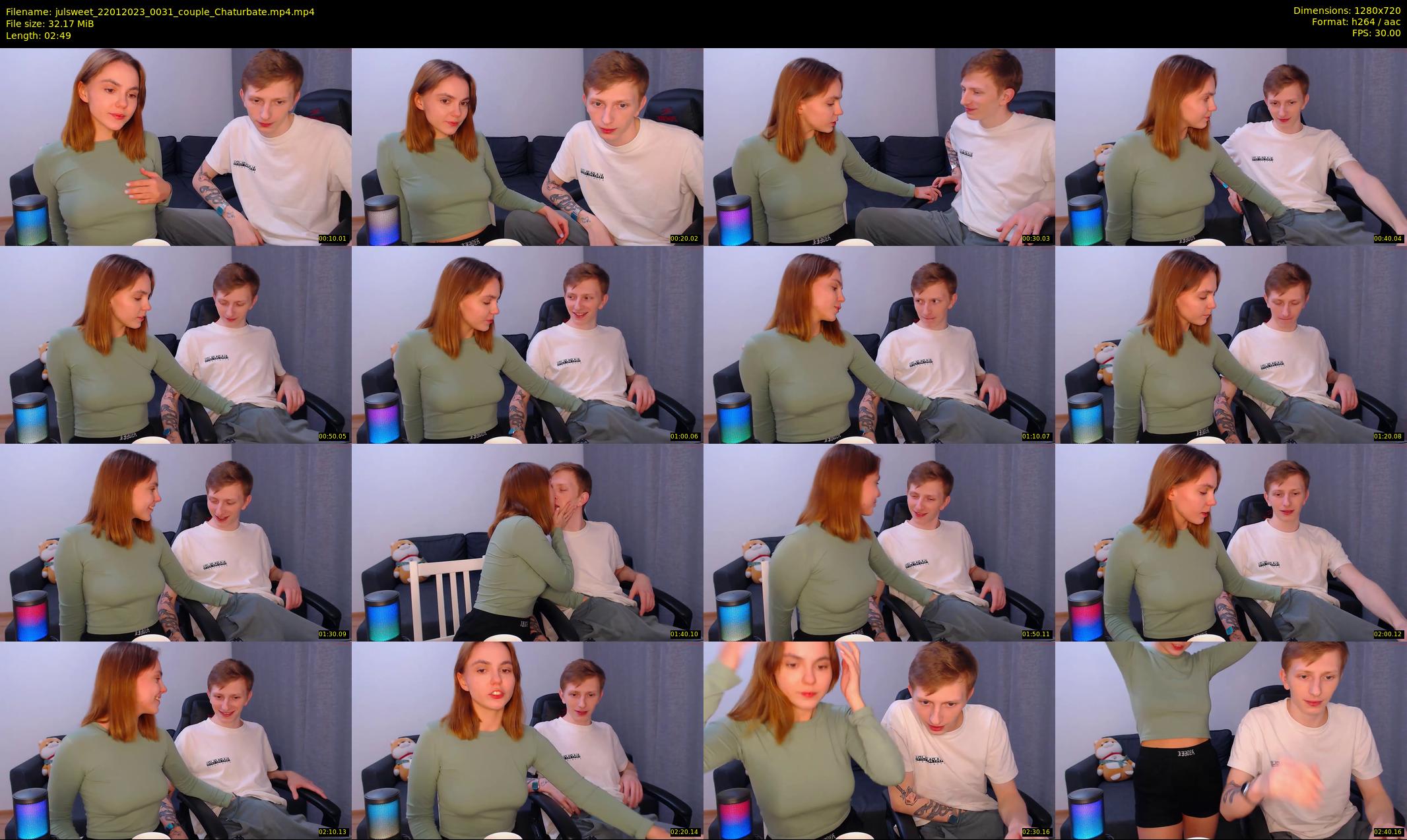 julsweet — 3 minute Chaturbate male cam show recording, 720p, Jan 22, 2023