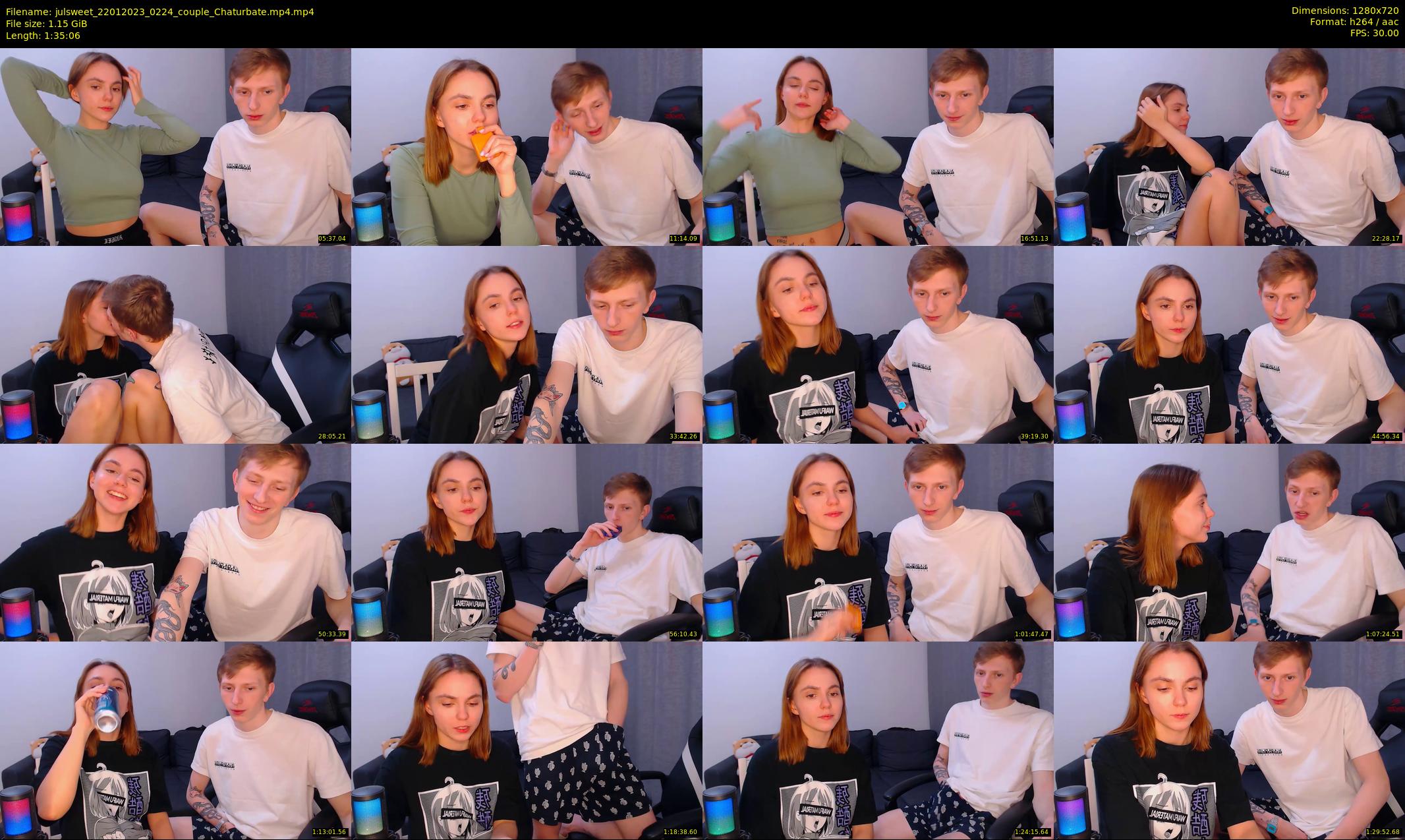 julsweet — 96 minute Chaturbate male cam show recording, 720p, Jan 22, 2023