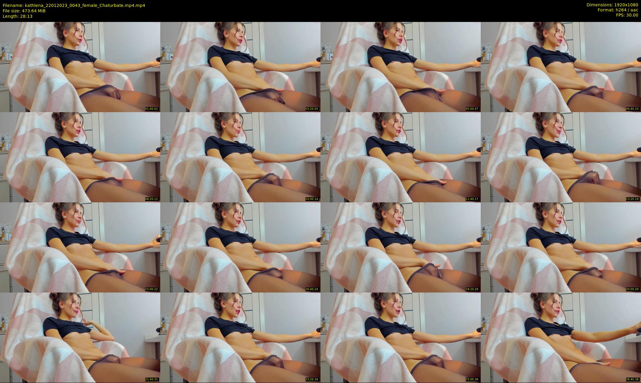 kathlena — 29 minute Chaturbate female cam show recording, 1080p, Jan 22, 2023