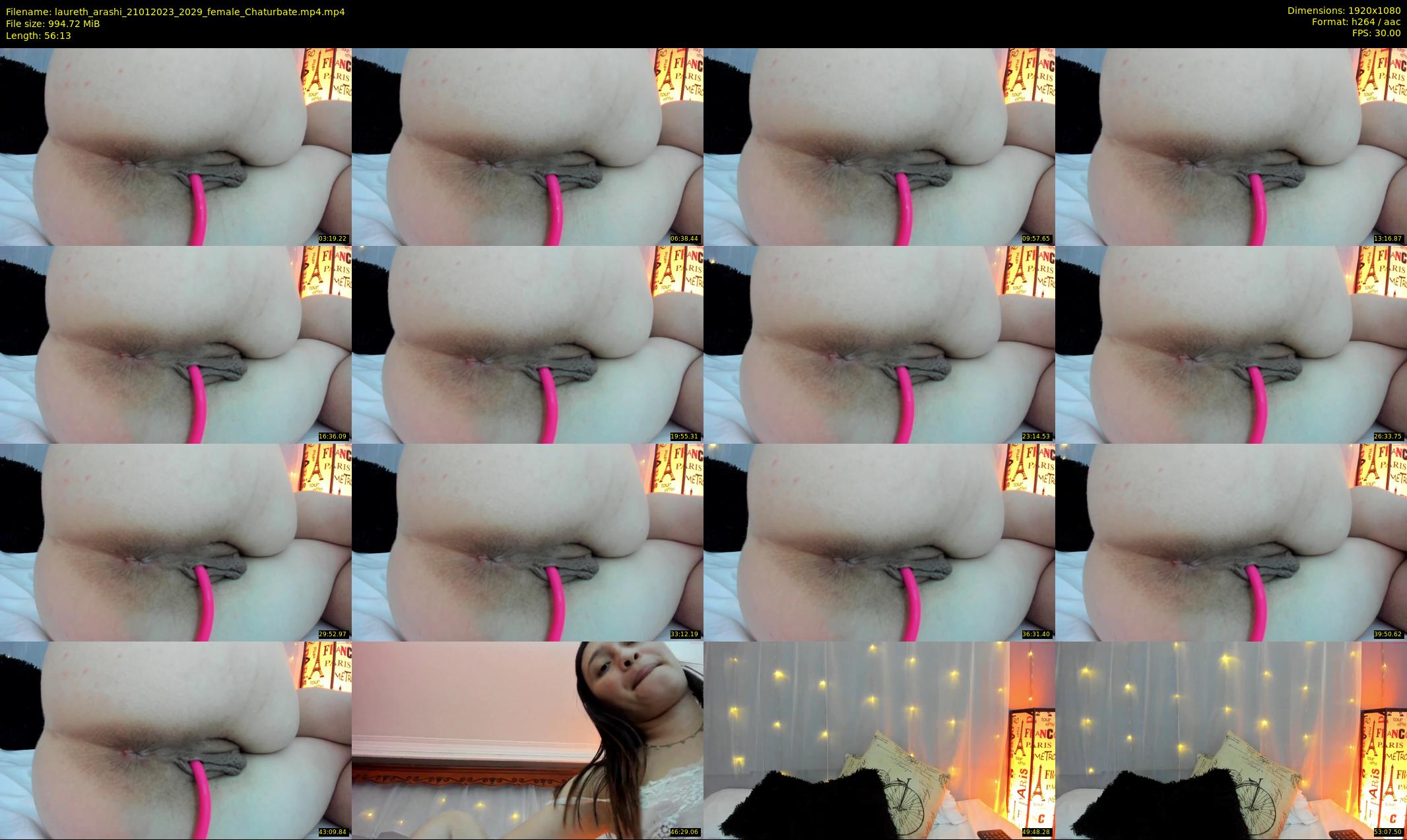 laureth_arashi — 57 minute Chaturbate female cam show recording, 1080p, Jan 21, 2023