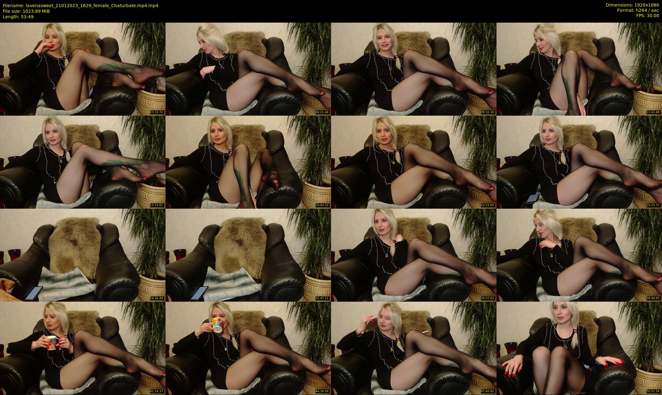 lavenasweet — 54 minute Chaturbate female cam show recording, 1080p, Jan 21, 2023