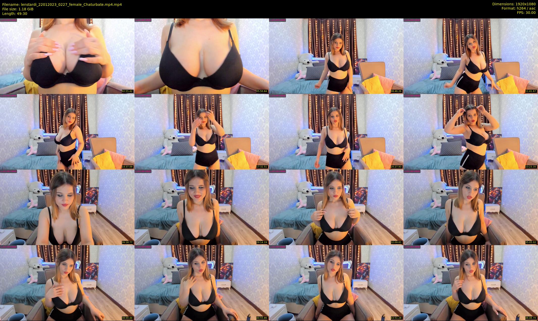 lenstardi — 50 minute Chaturbate female cam show recording, 1080p, Jan 22, 2023