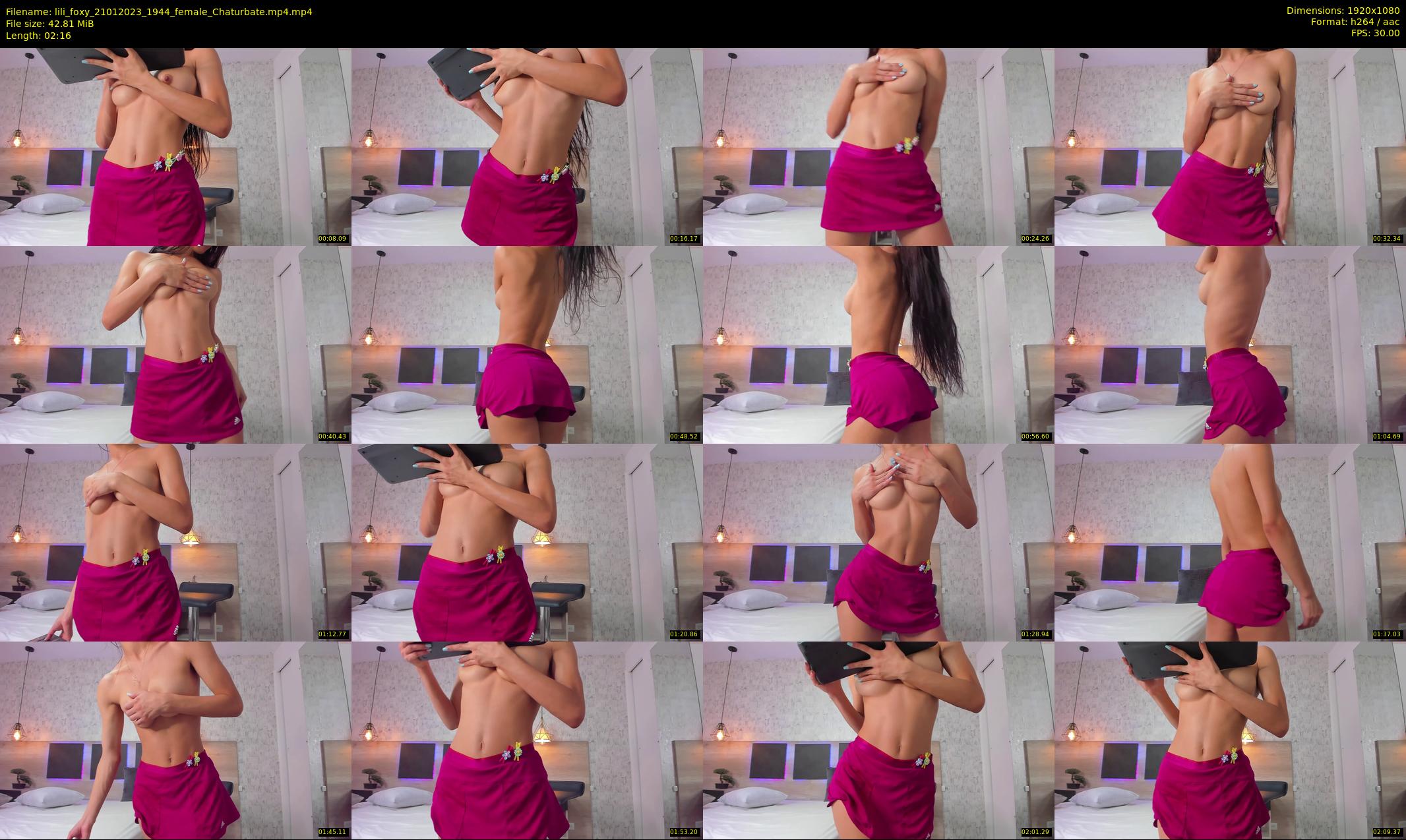 lili_foxy — 3 minute Chaturbate female cam show recording, 1080p, Jan 21, 2023