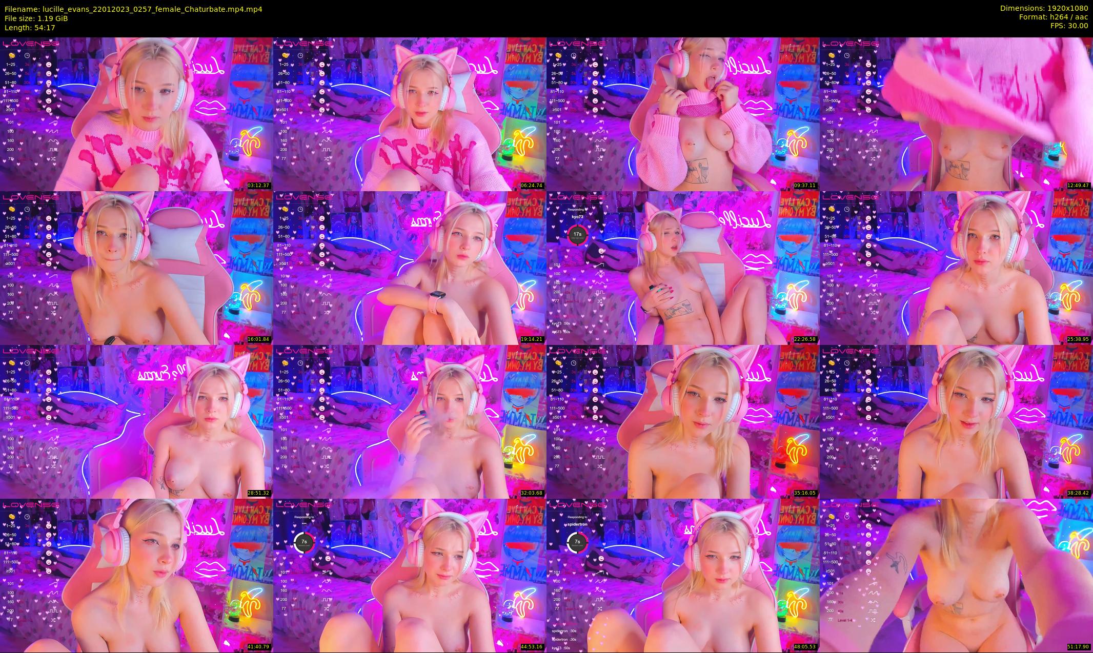 lucille_evans — 55 minute Chaturbate female cam show recording, 1080p, Jan 22, 2023