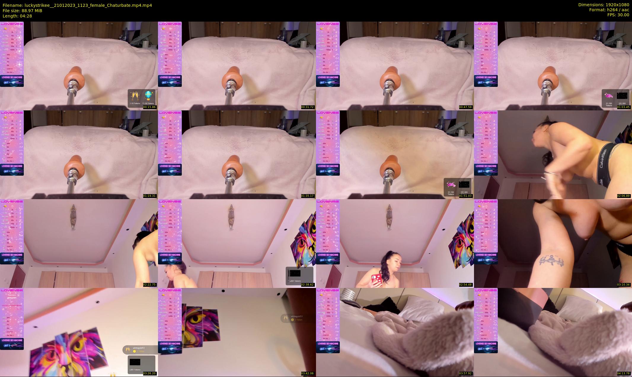 luckystrikee_ — 5 minute Chaturbate female cam show recording, 1080p, Jan 21, 2023