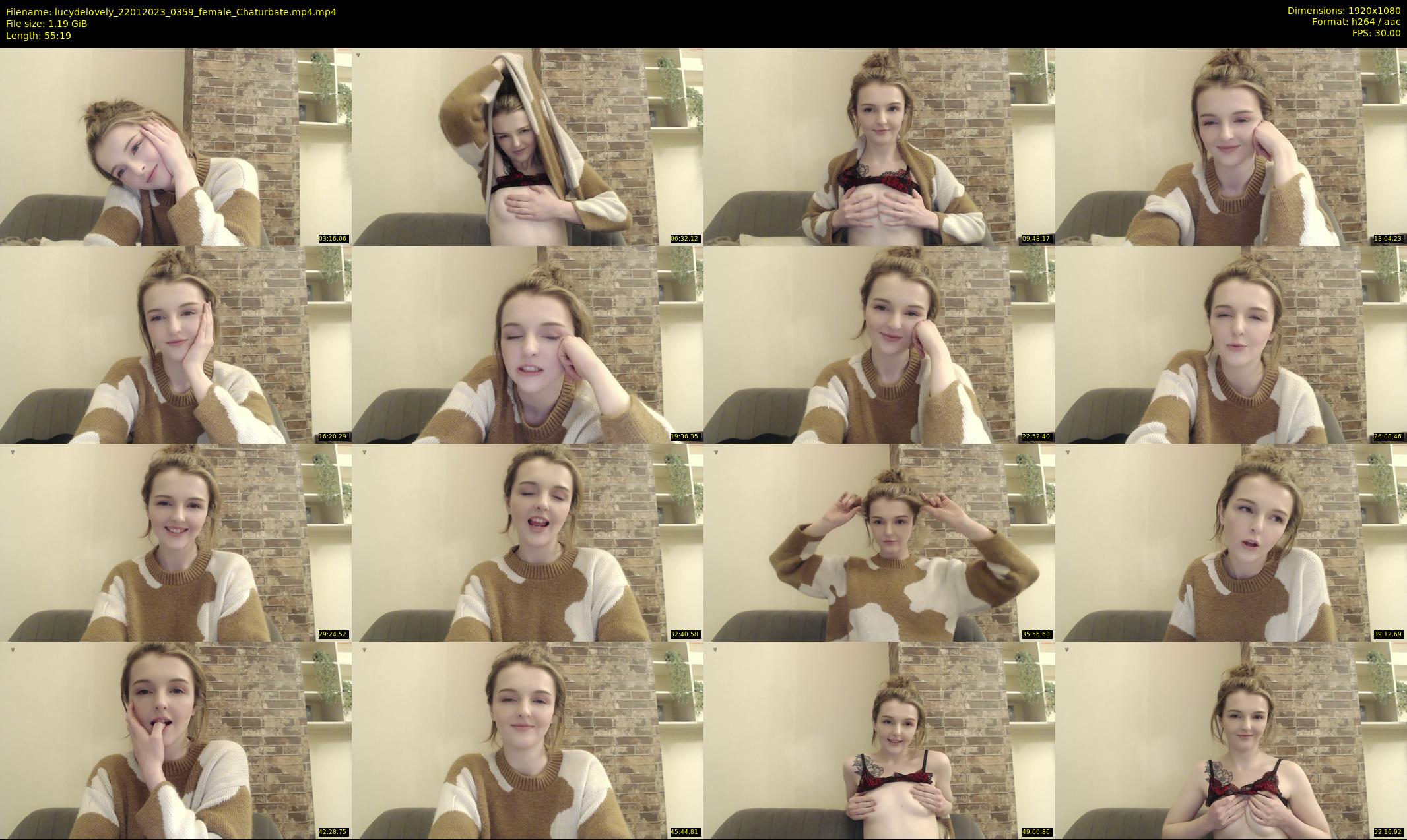 lucydelovely — 56 minute Chaturbate female cam show recording, 1080p, Jan 22, 2023