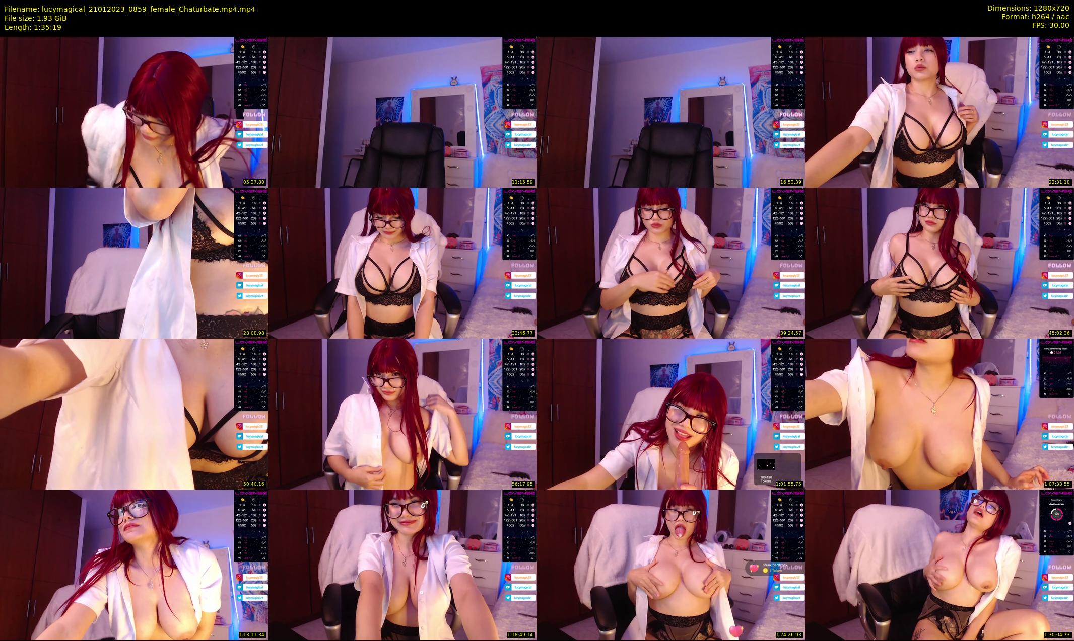 lucymagical — 96 minute Chaturbate female cam show recording, 720p, Jan 21, 2023
