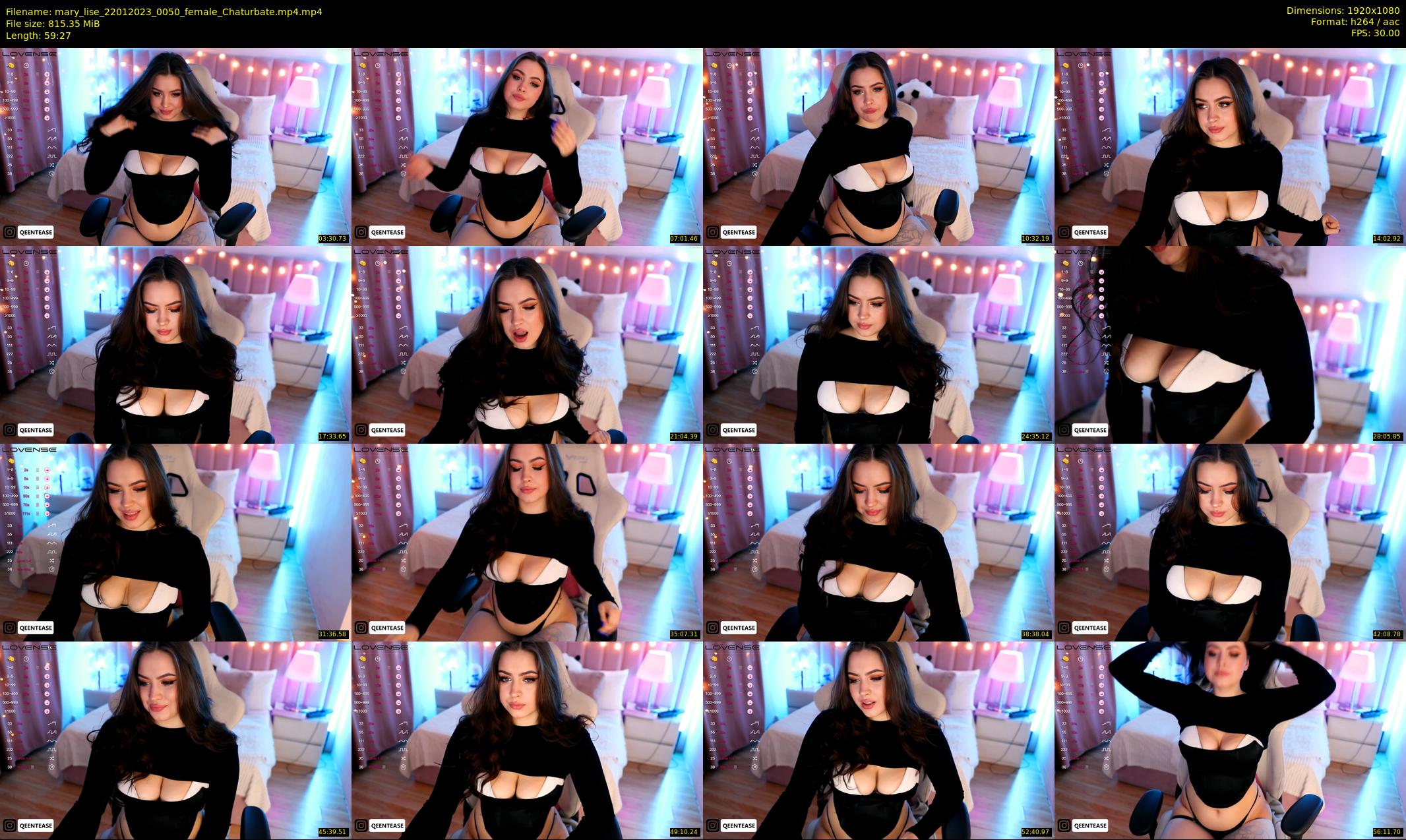 mary_lise — 60 minute Chaturbate couple cam show recording, 1080p, Jan 22, 2023