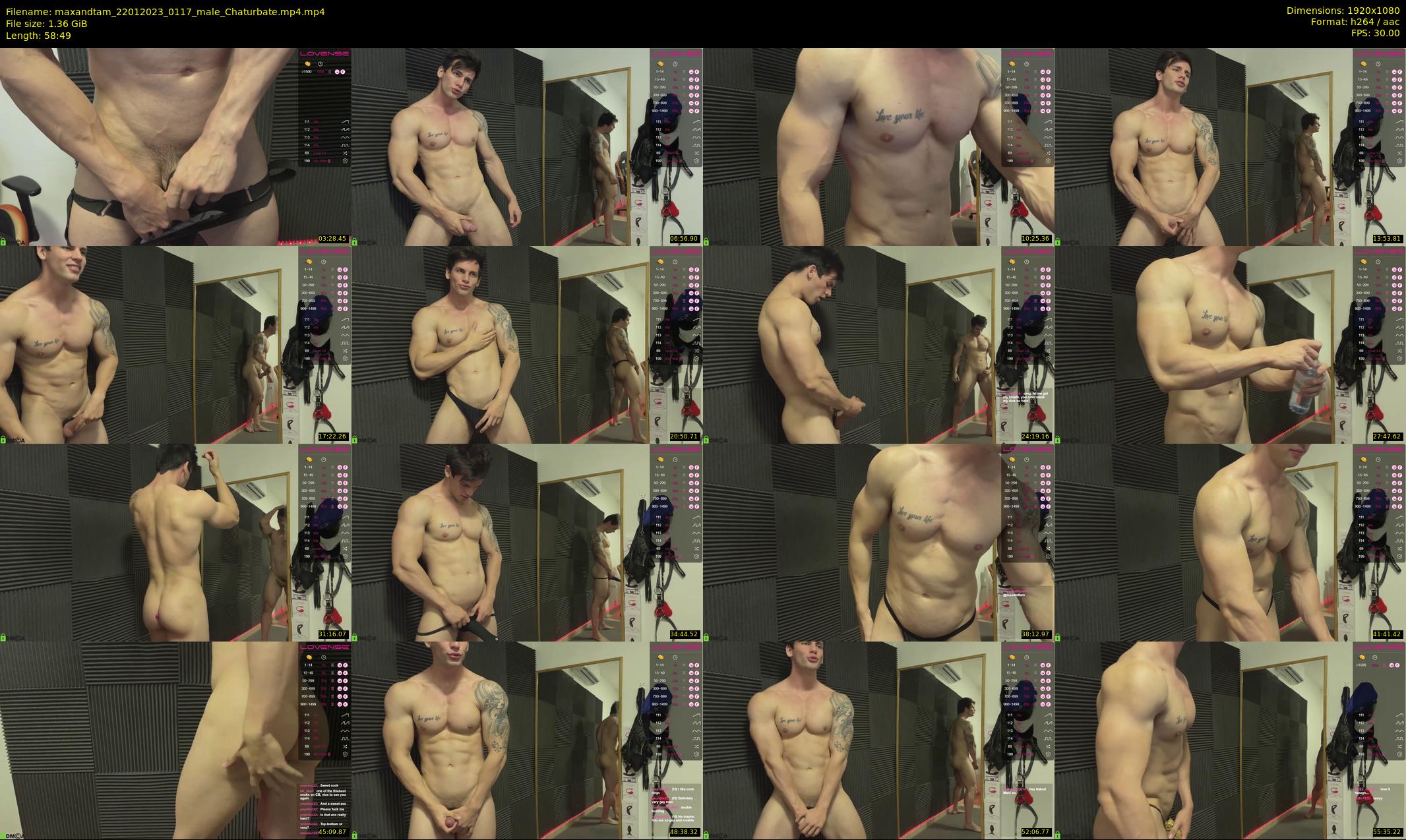 maxandtam — 59 minute Chaturbate couple cam show recording, 1080p, Jan 22, 2023
