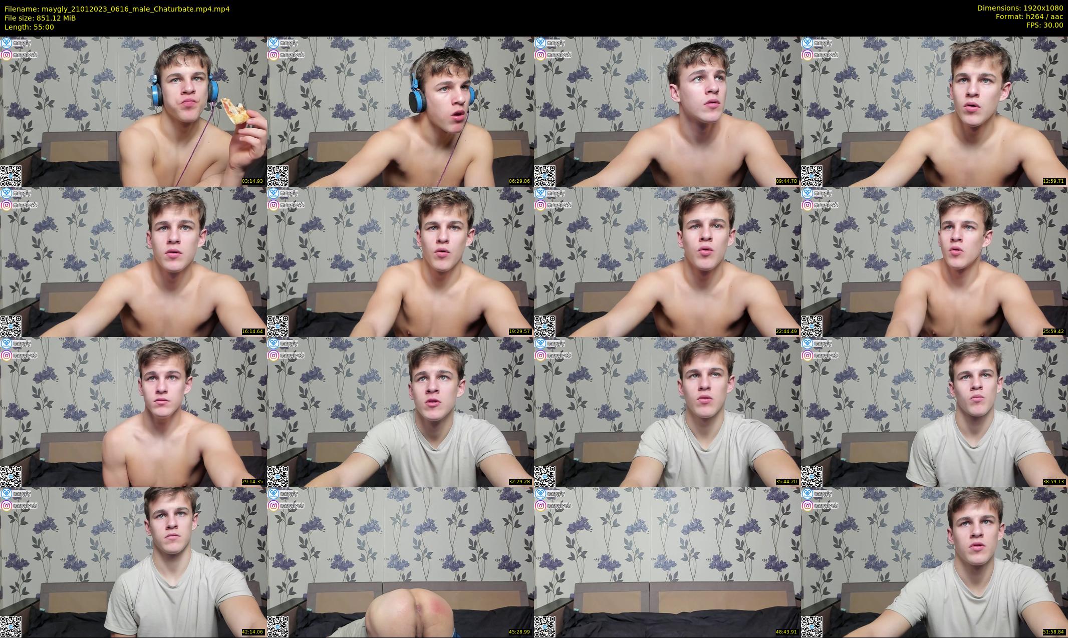maygly — 55 minute Chaturbate male cam show recording, 1080p, Jan 21, 2023