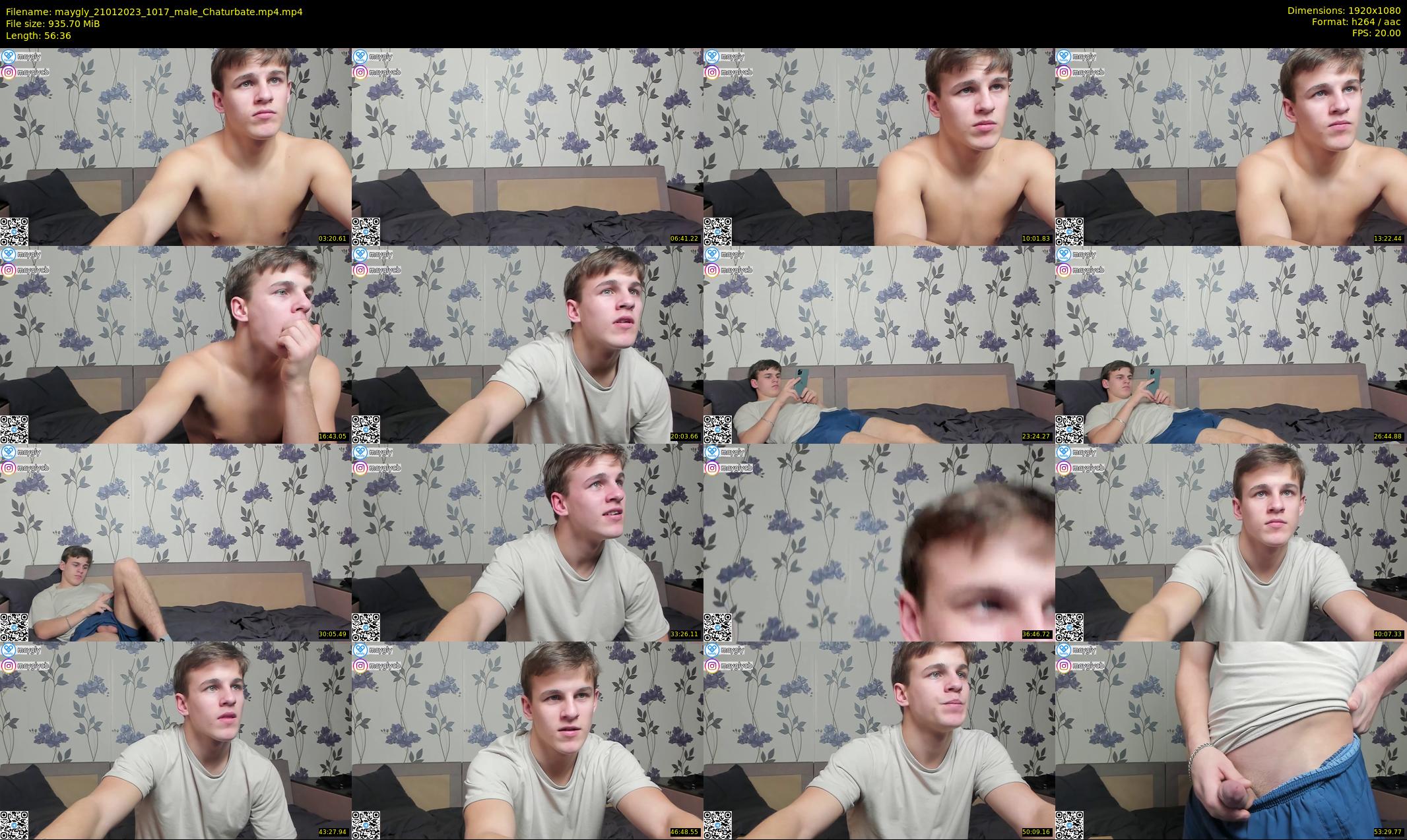 maygly — 57 minute Chaturbate male cam show recording, 1080p, Jan 21, 2023