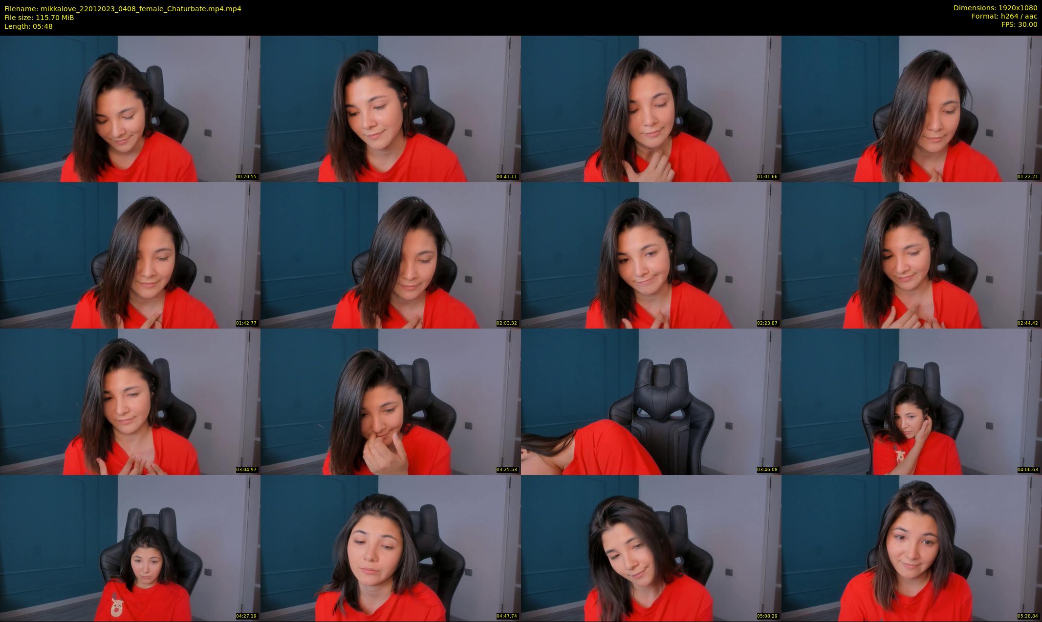 mikkalove — 6 minute Chaturbate female cam show recording, 1080p, Jan 22, 2023