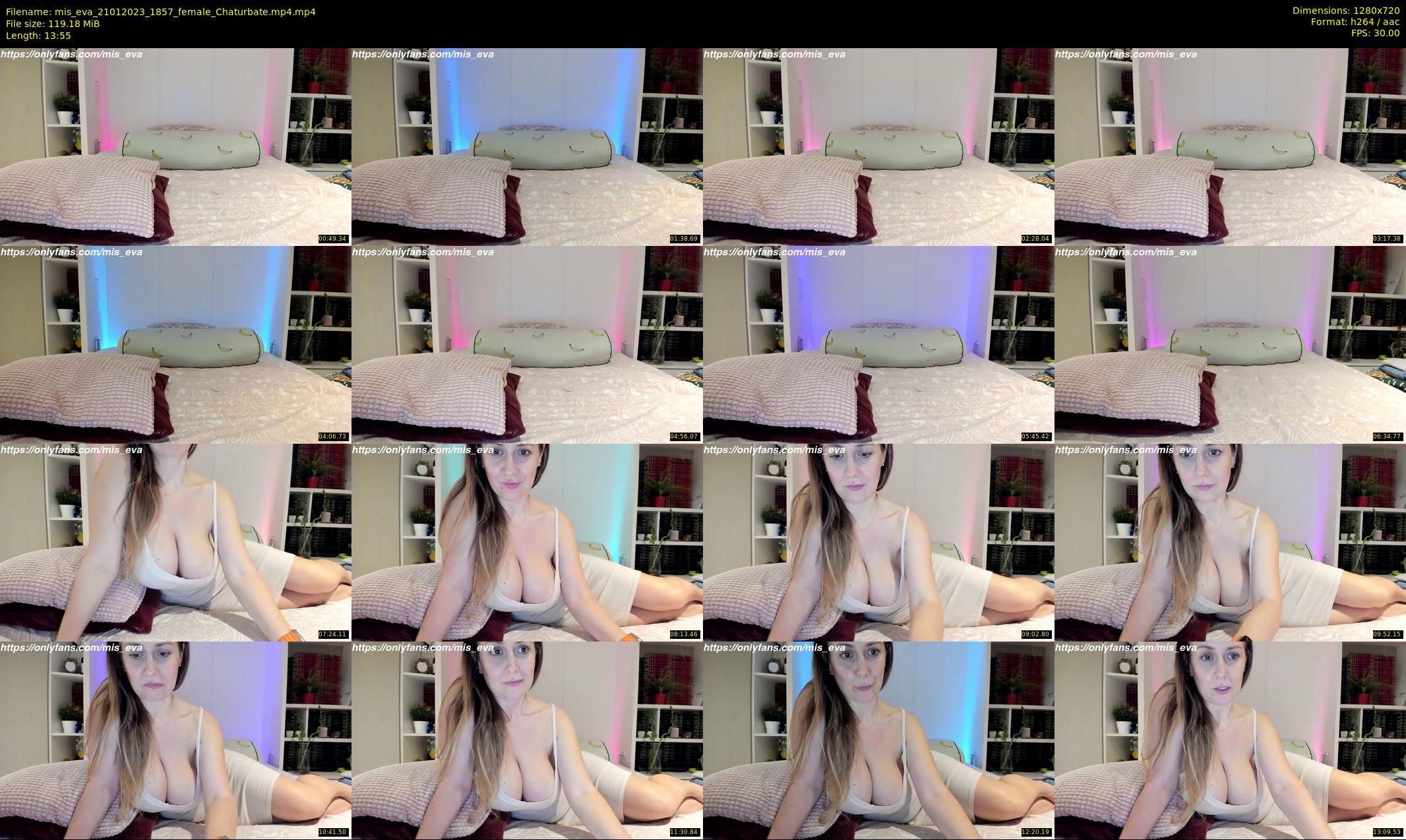 mis_eva — 14 minute Chaturbate female cam show recording, 720p, Jan 21, 2023