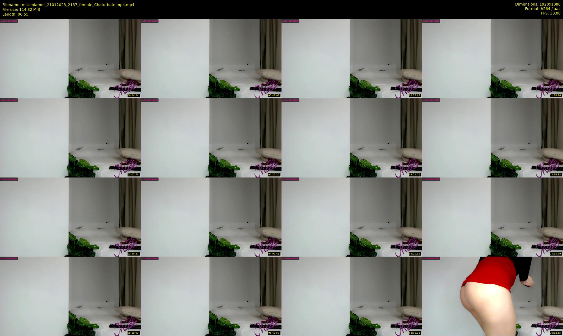 missmiamor — 7 minute Chaturbate female cam show recording, 1080p, Jan 21, 2023