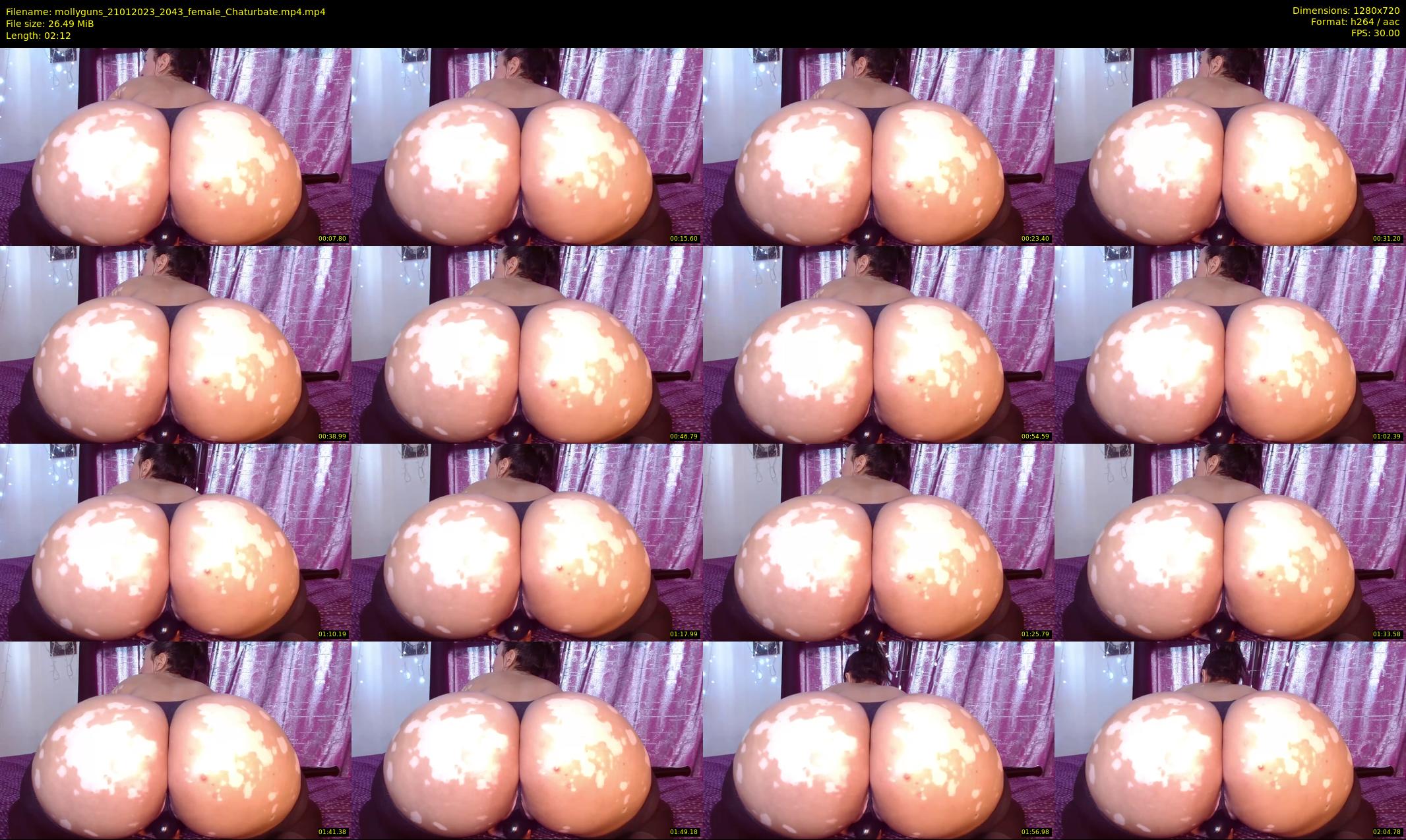 mollyguns — 3 minute Chaturbate female cam show recording, 720p, Jan 21, 2023