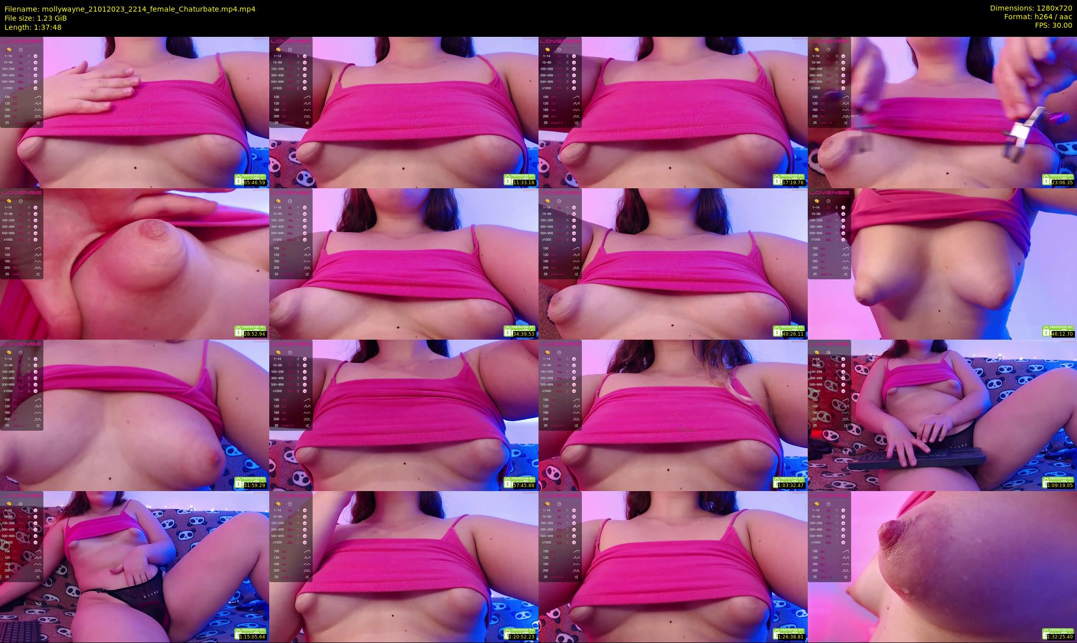 mollywayne — 98 minute Chaturbate female cam show recording, 720p, Jan 21, 2023