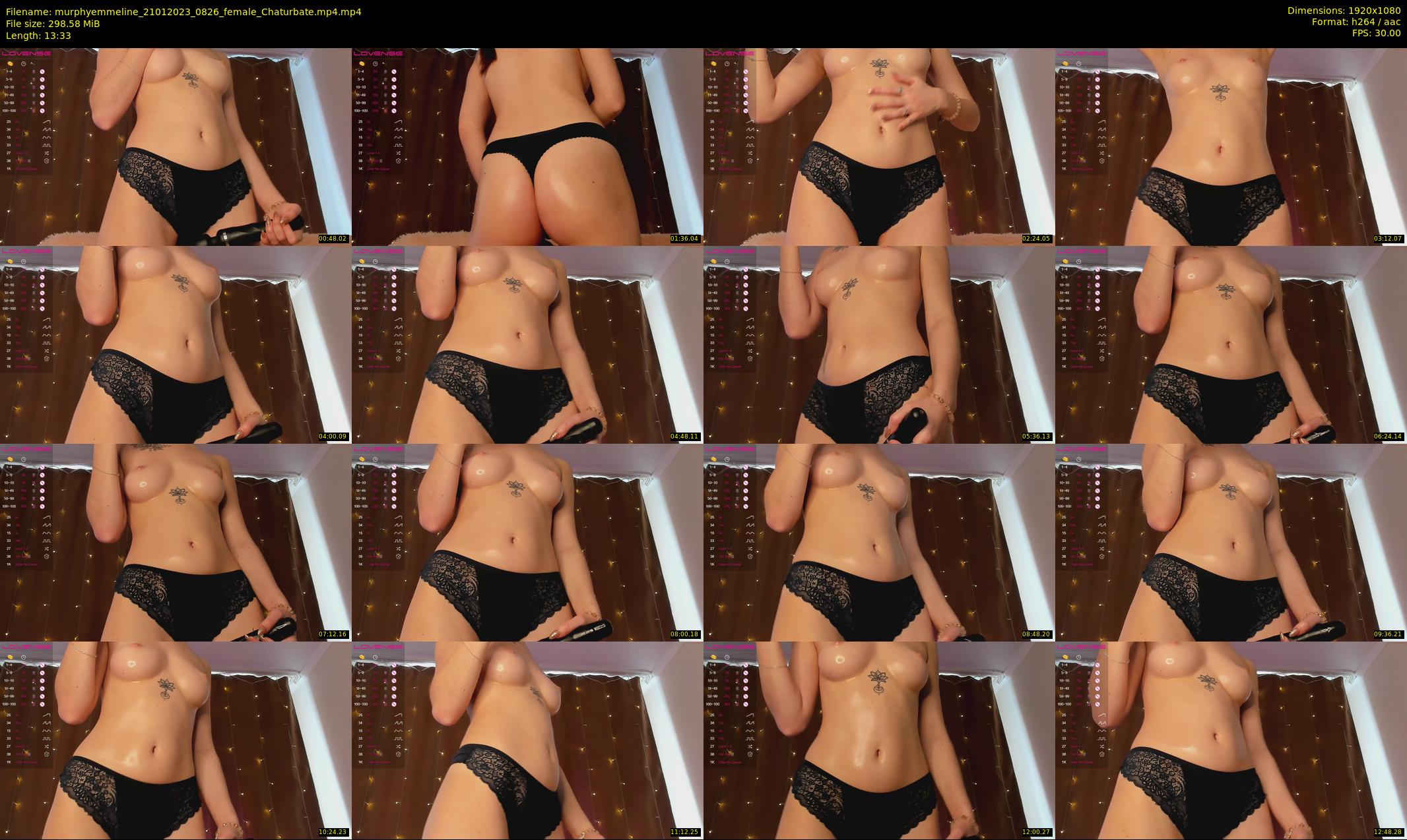 murphyemmeline — 14 minute Chaturbate female cam show recording, 1080p, Jan 21, 2023