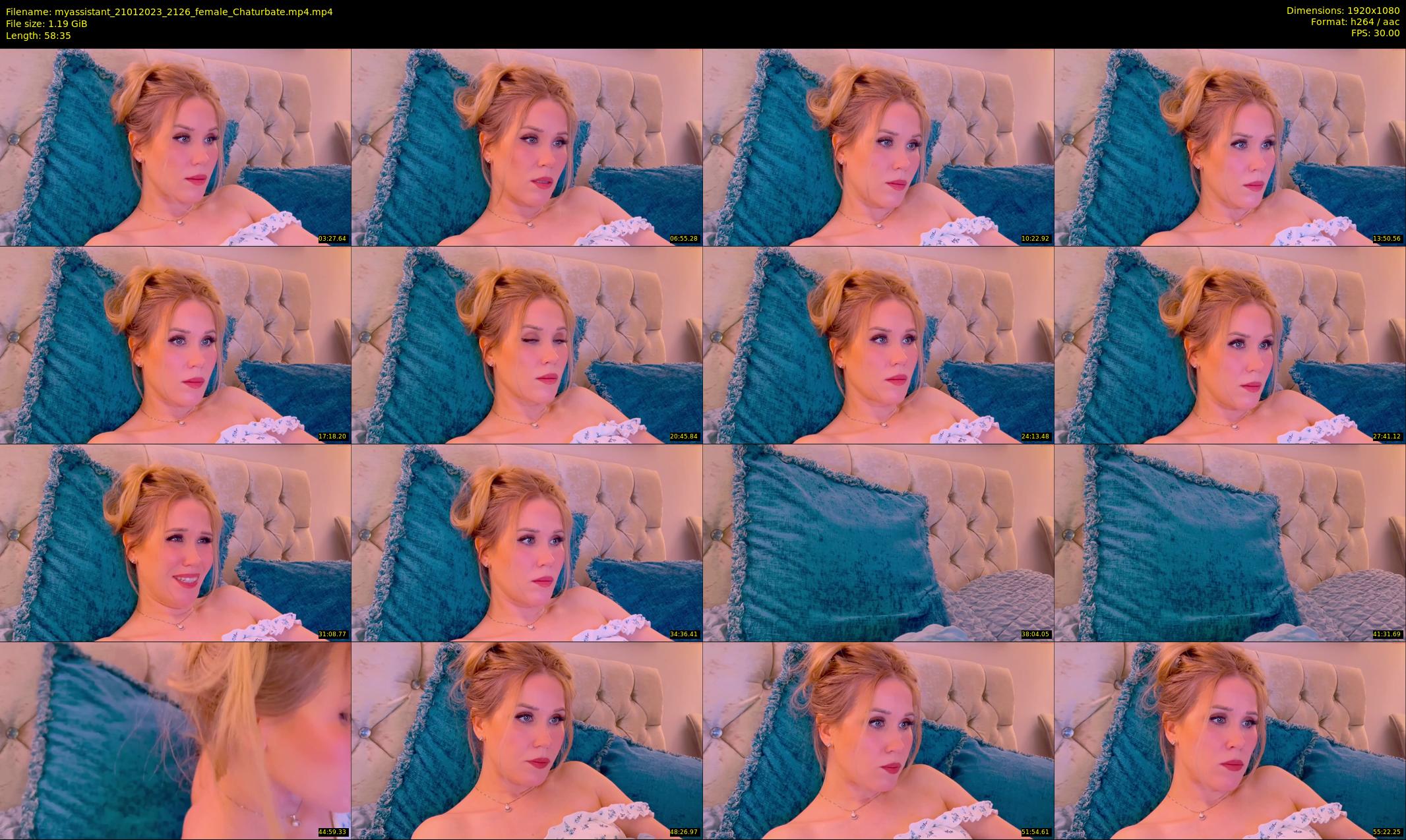 myassistant — 59 minute Chaturbate female cam show recording, 1080p, Jan 21, 2023