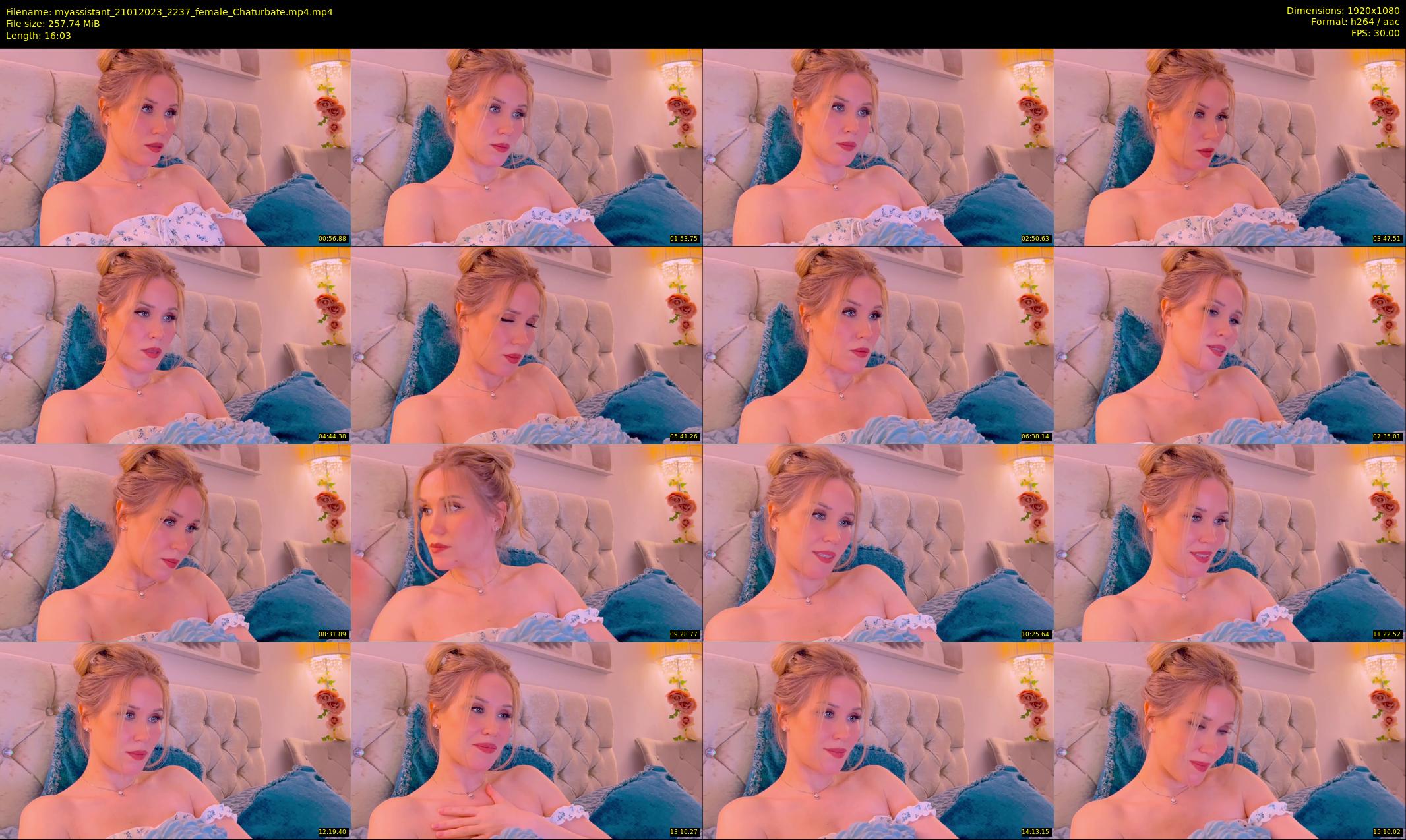 myassistant — 17 minute Chaturbate female cam show recording, 1080p, Jan 21, 2023
