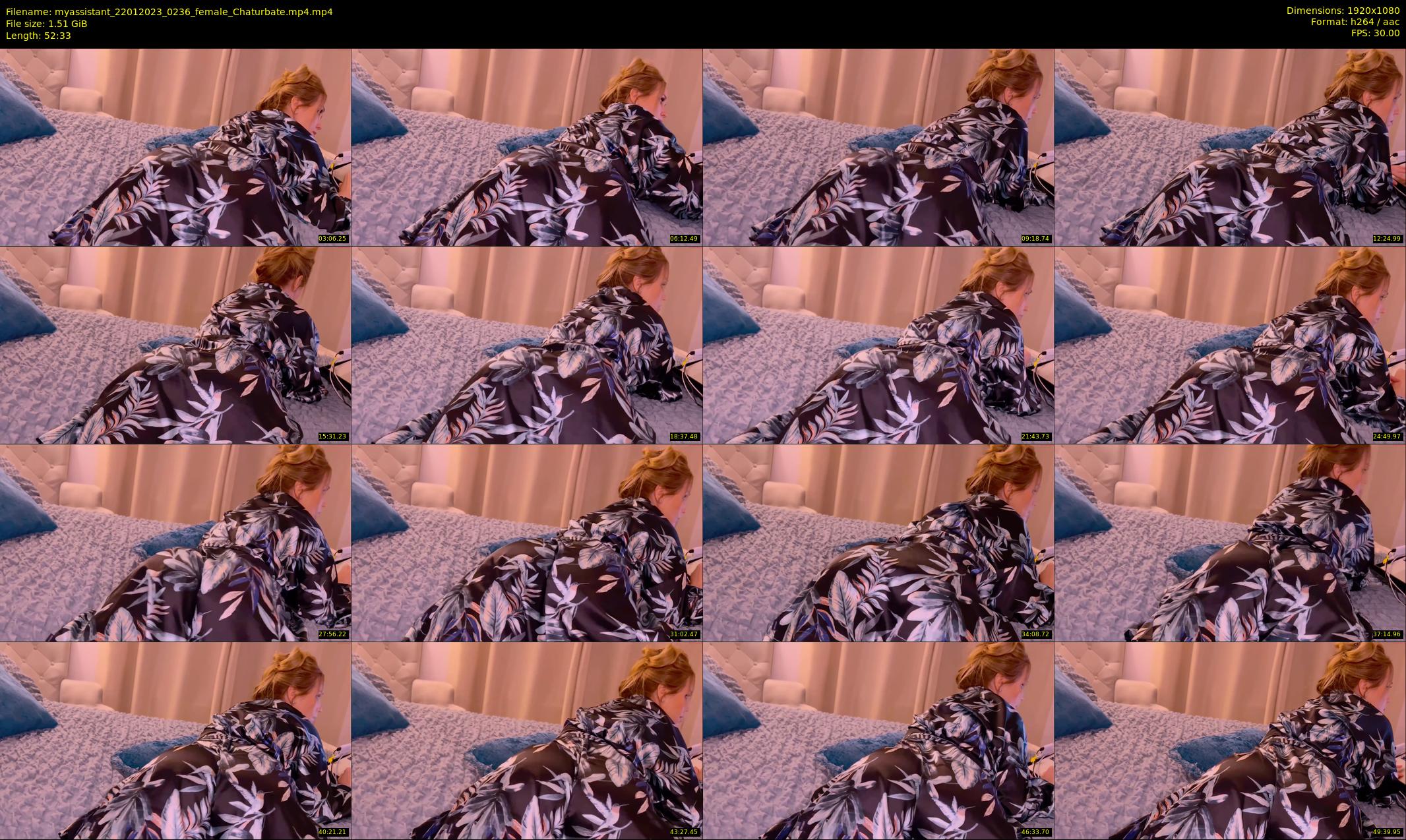 myassistant — 53 minute Chaturbate female cam show recording, 1080p, Jan 22, 2023