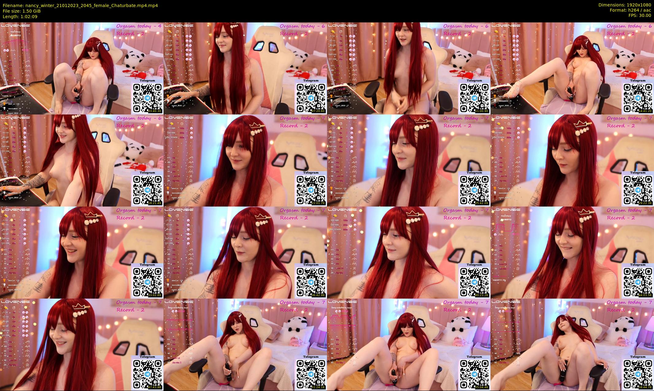 nancy_winter — 63 minute Chaturbate female cam show recording, 1080p, Jan 21, 2023