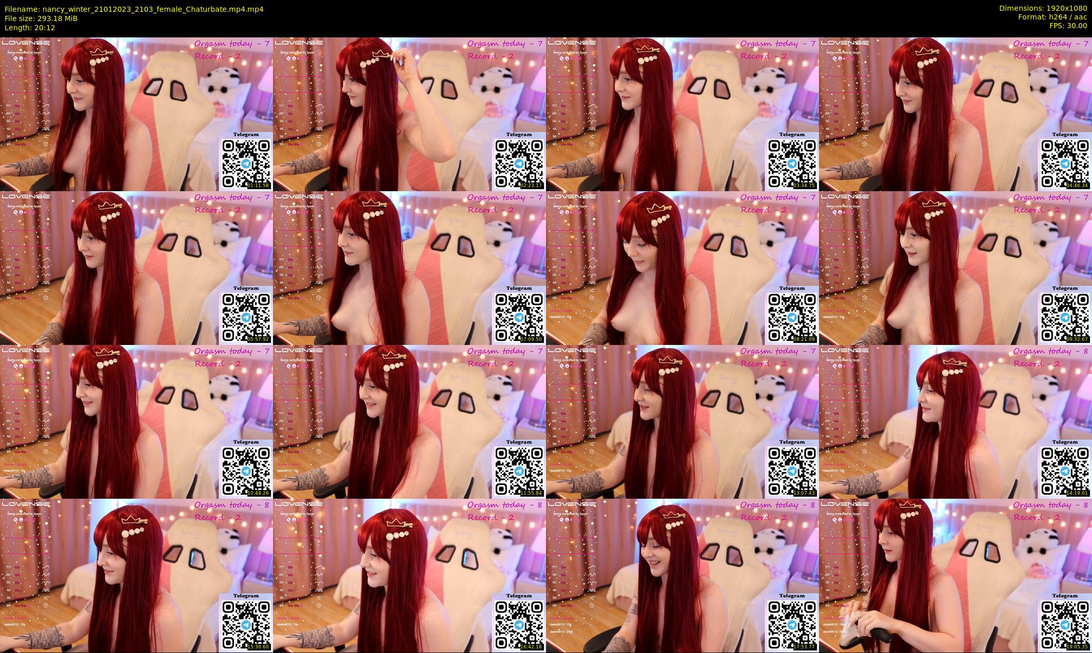 nancy_winter — 21 minute Chaturbate female cam show recording, 1080p, Jan 21, 2023