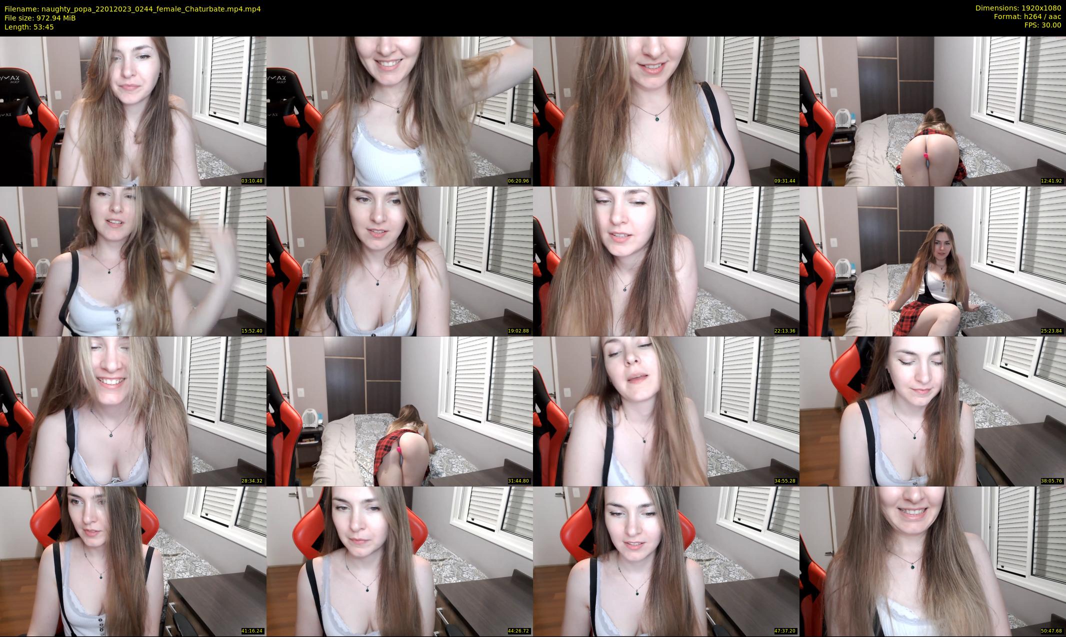 naughty_popa — 54 minute Chaturbate female cam show recording, 1080p, Jan 22, 2023