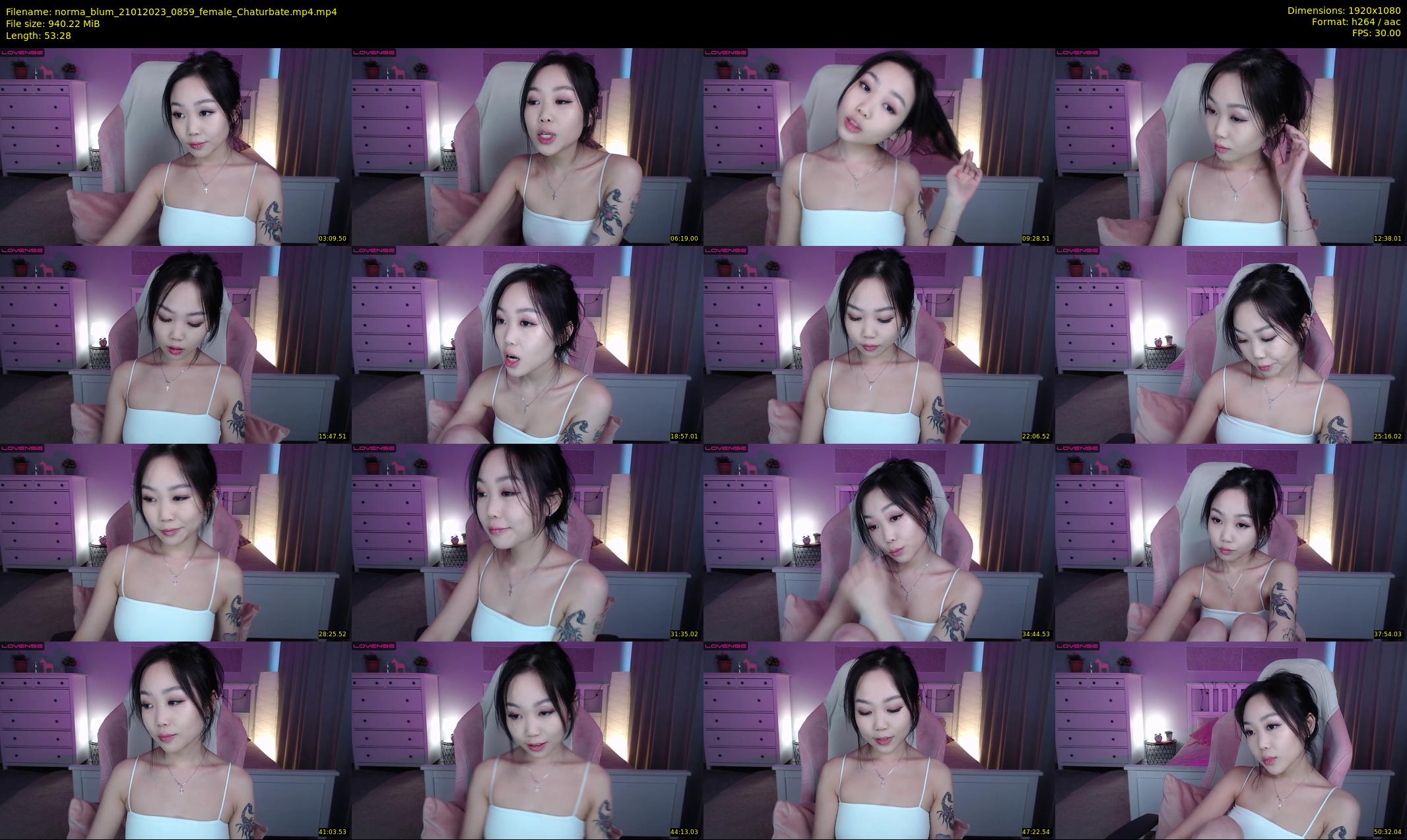 norma_blum — 54 minute Chaturbate female cam show recording, 1080p, Jan 21, 2023