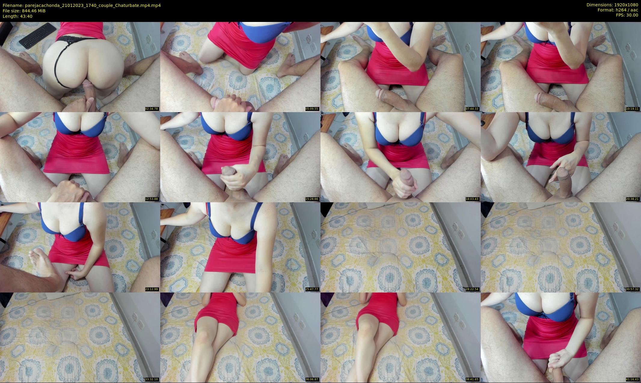 parejacachonda — 44 minute Chaturbate couple cam show recording, 1080p, Jan 21, 2023