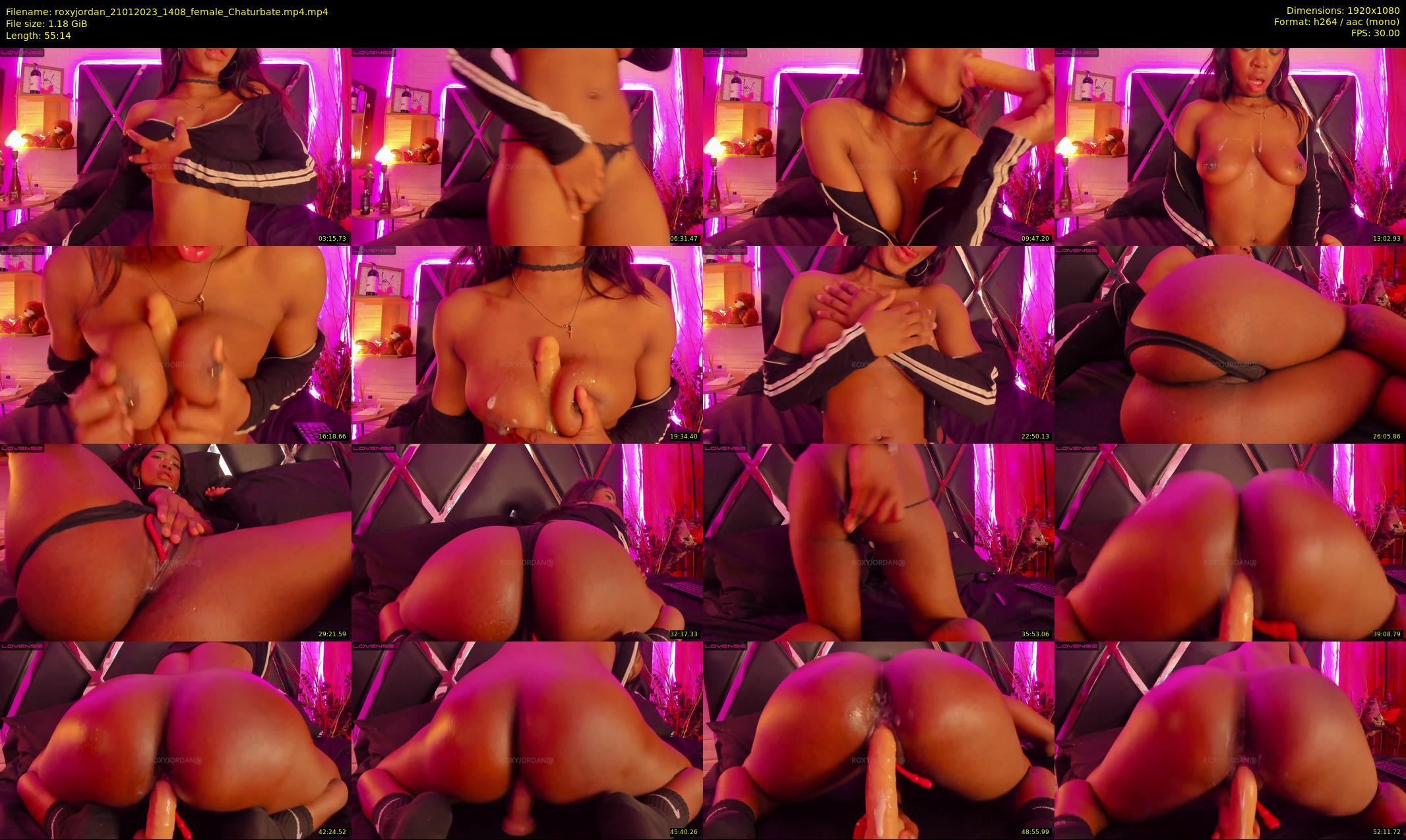 roxyjordan — 56 minute Chaturbate female cam show recording, 1080p, Jan 21, 2023