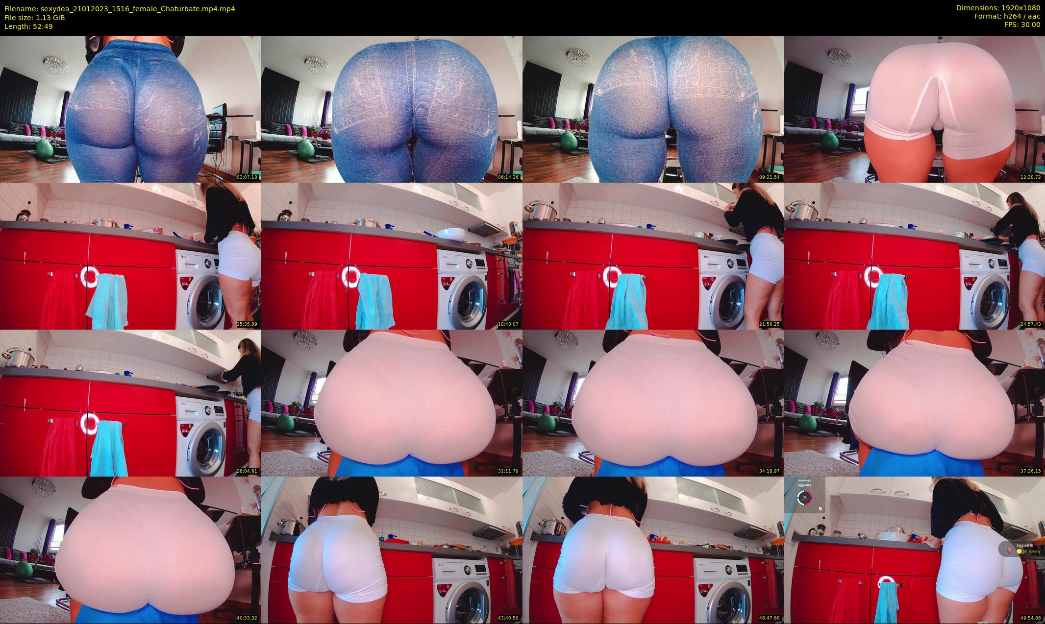 sexydea — 53 minute Chaturbate female cam show recording, 1080p, Jan 21, 2023