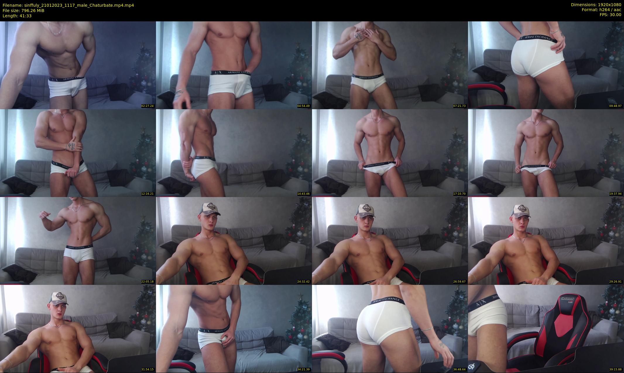 sinffuly — 42 minute Chaturbate male cam show recording, 1080p, Jan 21, 2023