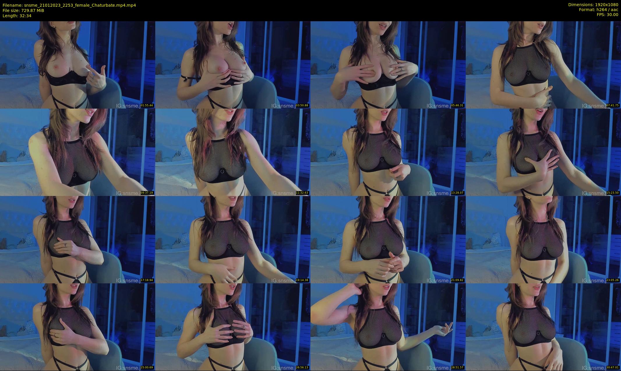 snsme — 33 minute Chaturbate female cam show recording, 1080p, Jan 21, 2023