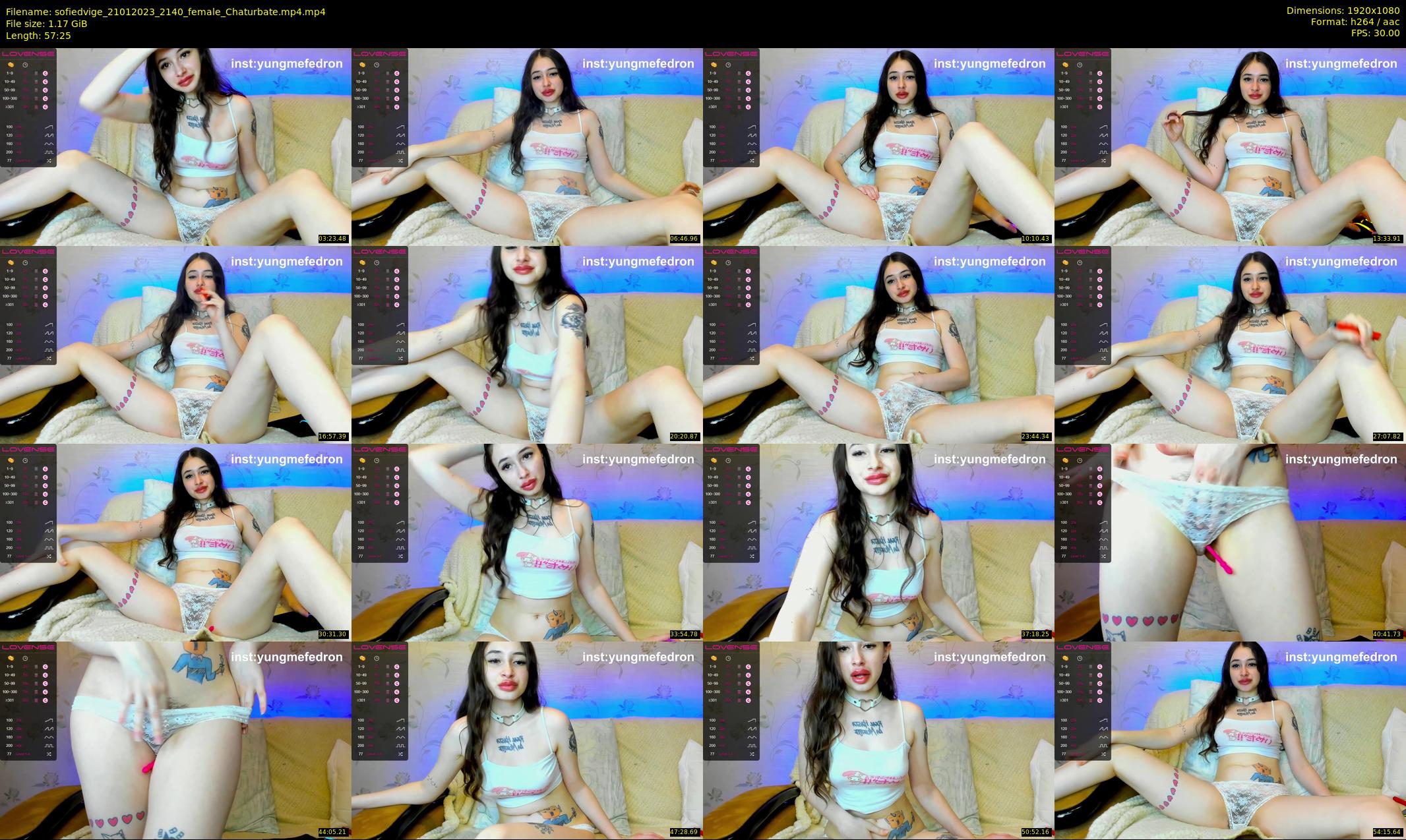 sofiedvige — 58 minute Chaturbate couple cam show recording, 1080p, Jan 21, 2023