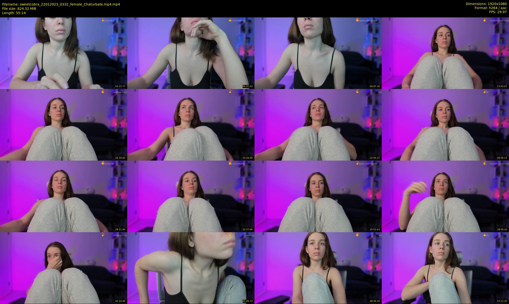 sweetcobra — 56 minute Chaturbate female cam show recording, 1080p, Jan 22, 2023