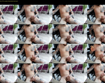 tattoo_couple77 — 8 minute Chaturbate couple cam show recording, 720p, Jan 21, 2023
