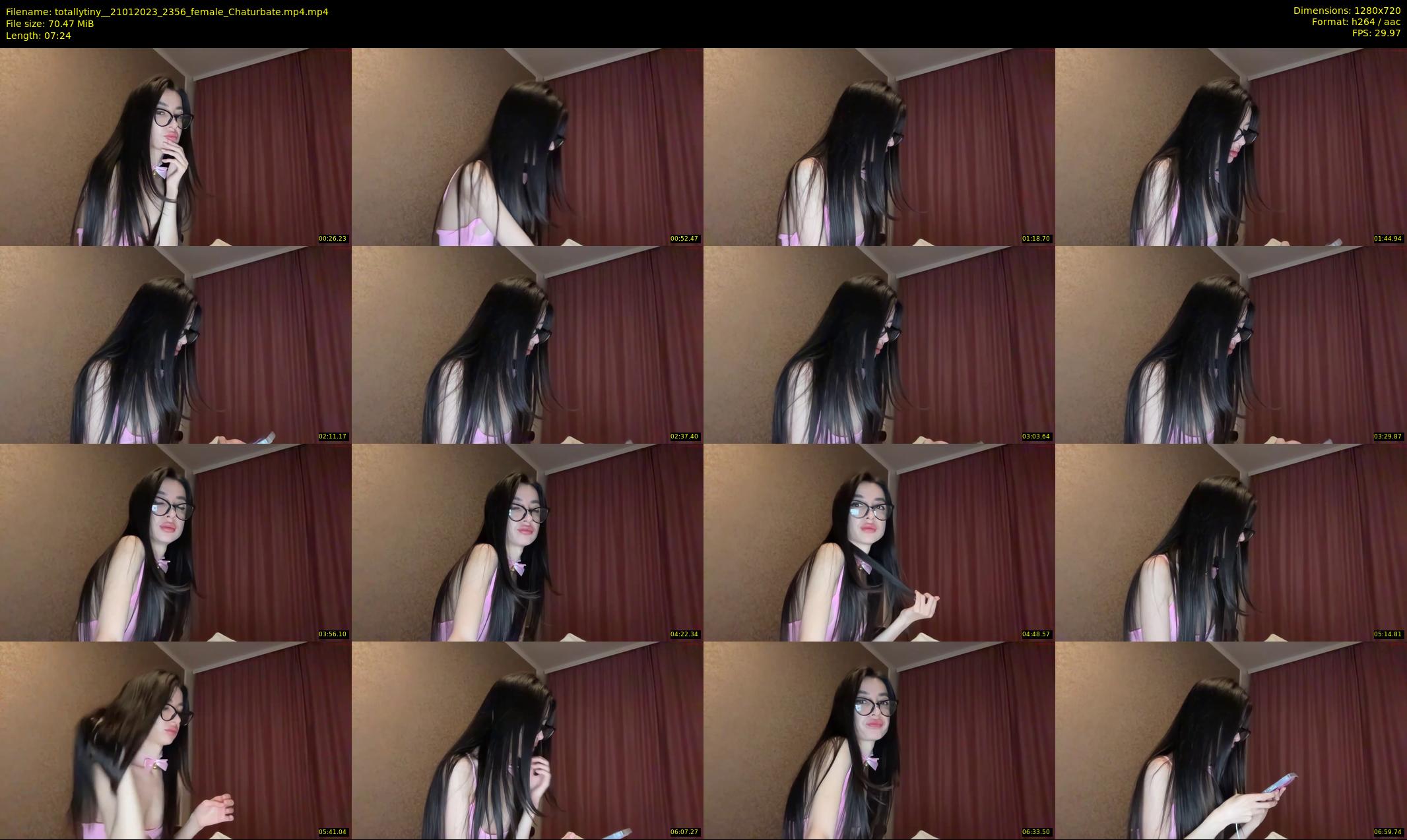 totallytiny_ — 8 minute Chaturbate female cam show recording, 720p, Jan 21, 2023