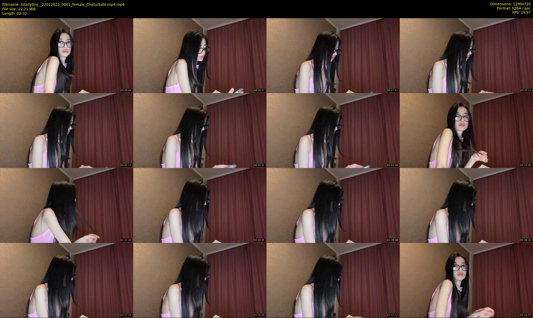 totallytiny_ — 3 minute Chaturbate female cam show recording, 720p, Jan 22, 2023