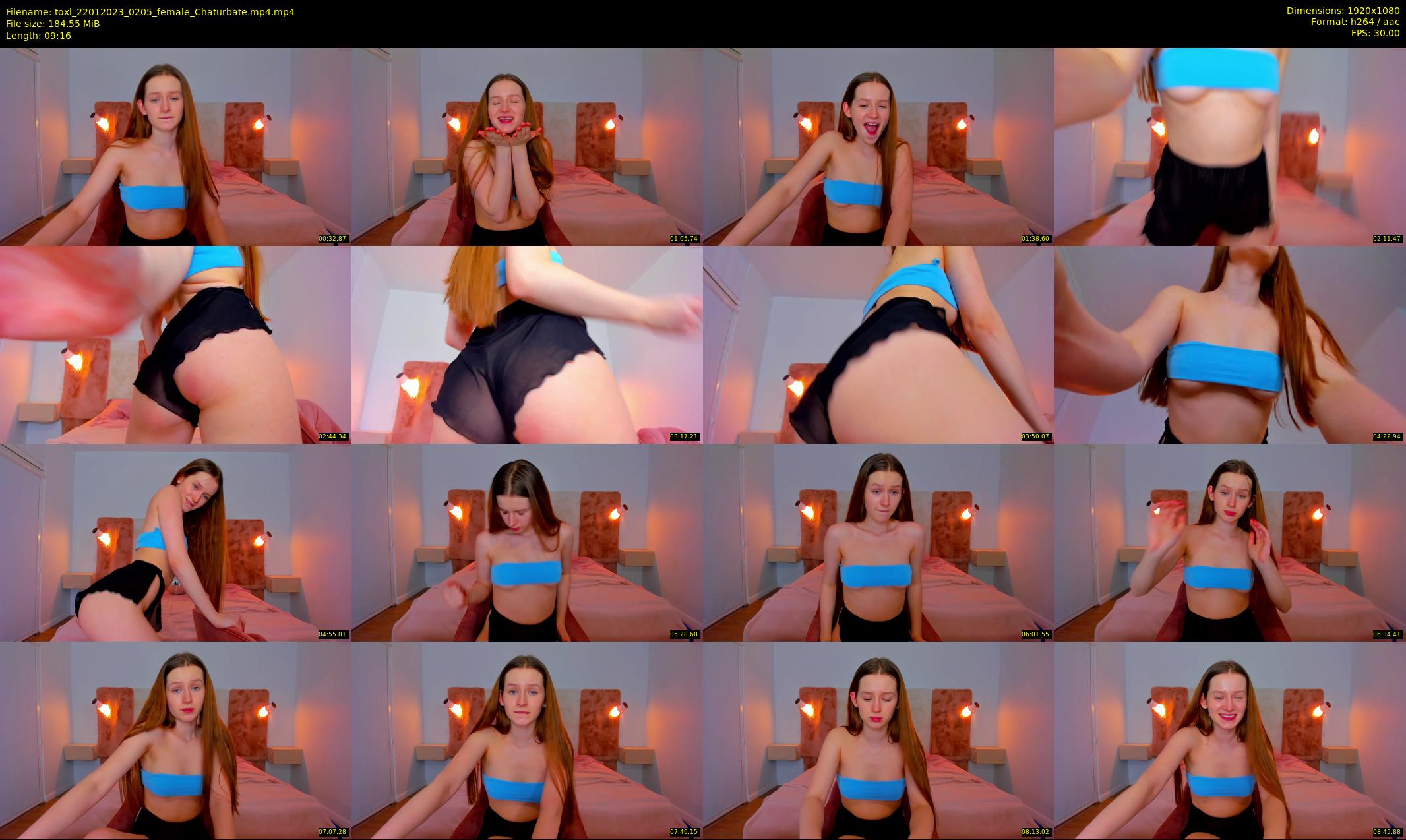 toxl — 10 minute Chaturbate female cam show recording, 1080p, Jan 22, 2023