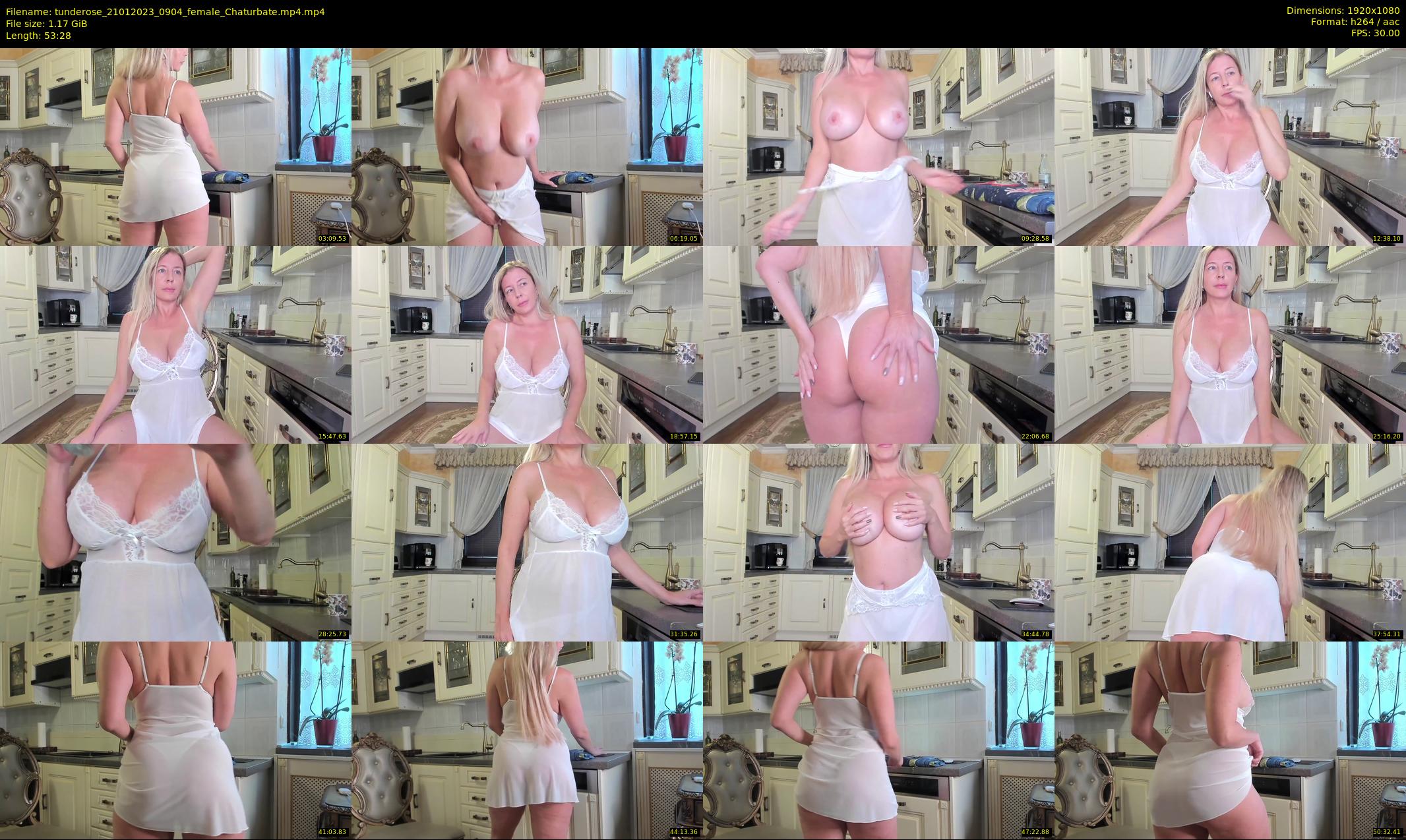 tunderose — 54 minute Chaturbate female cam show recording, 1080p, Jan 21, 2023