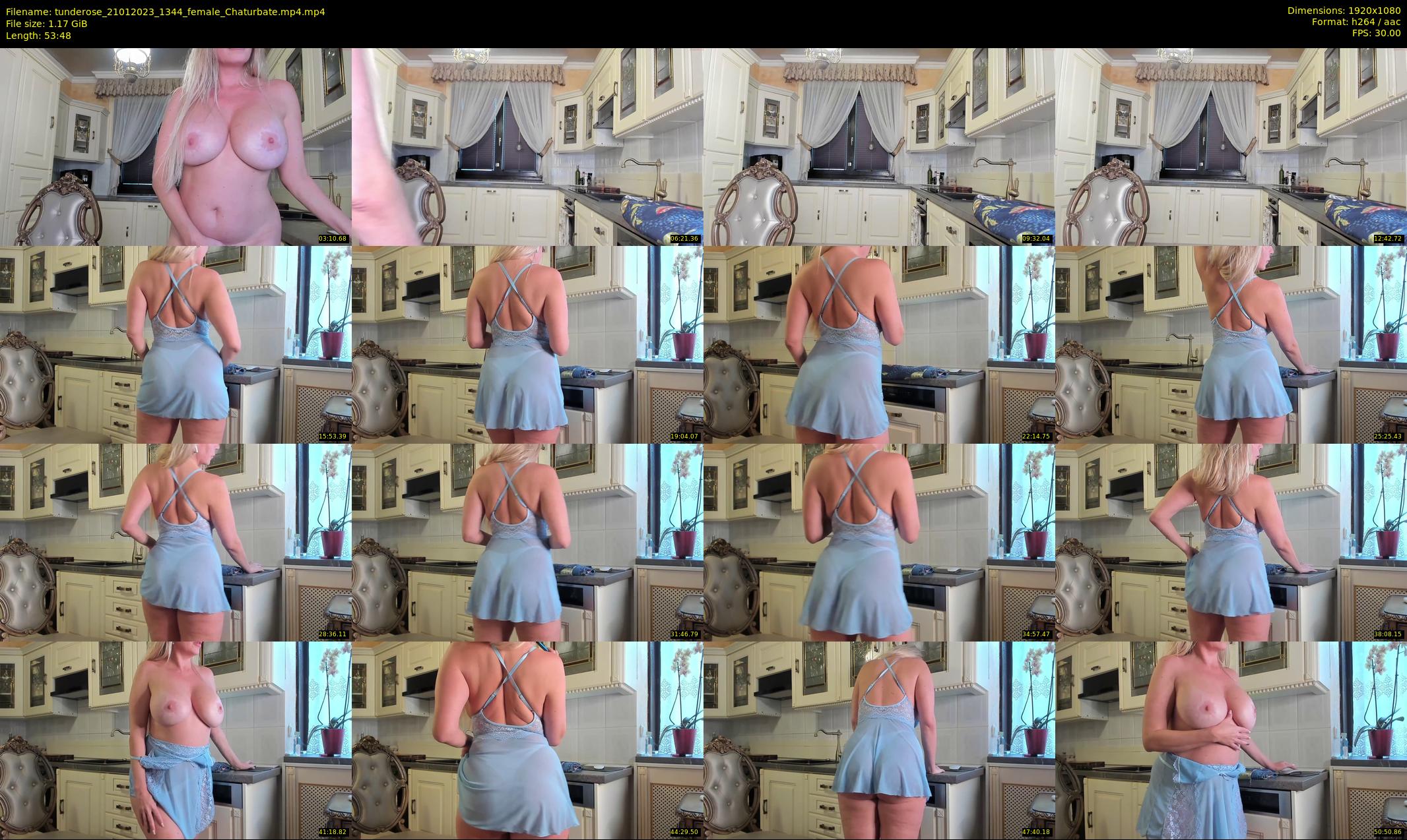 tunderose — 54 minute Chaturbate female cam show recording, 1080p, Jan 21, 2023