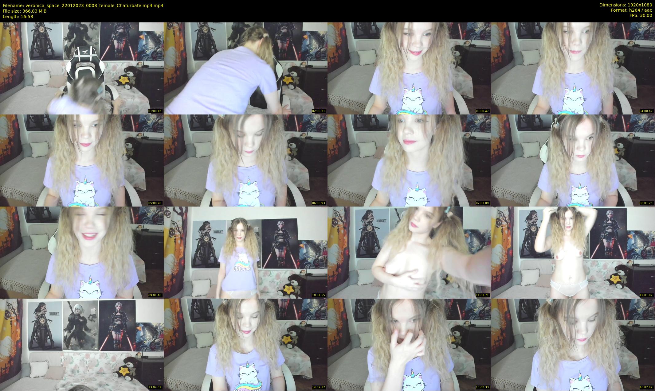 veronica_space — 17 minute Chaturbate female cam show recording, 1080p, Jan 22, 2023