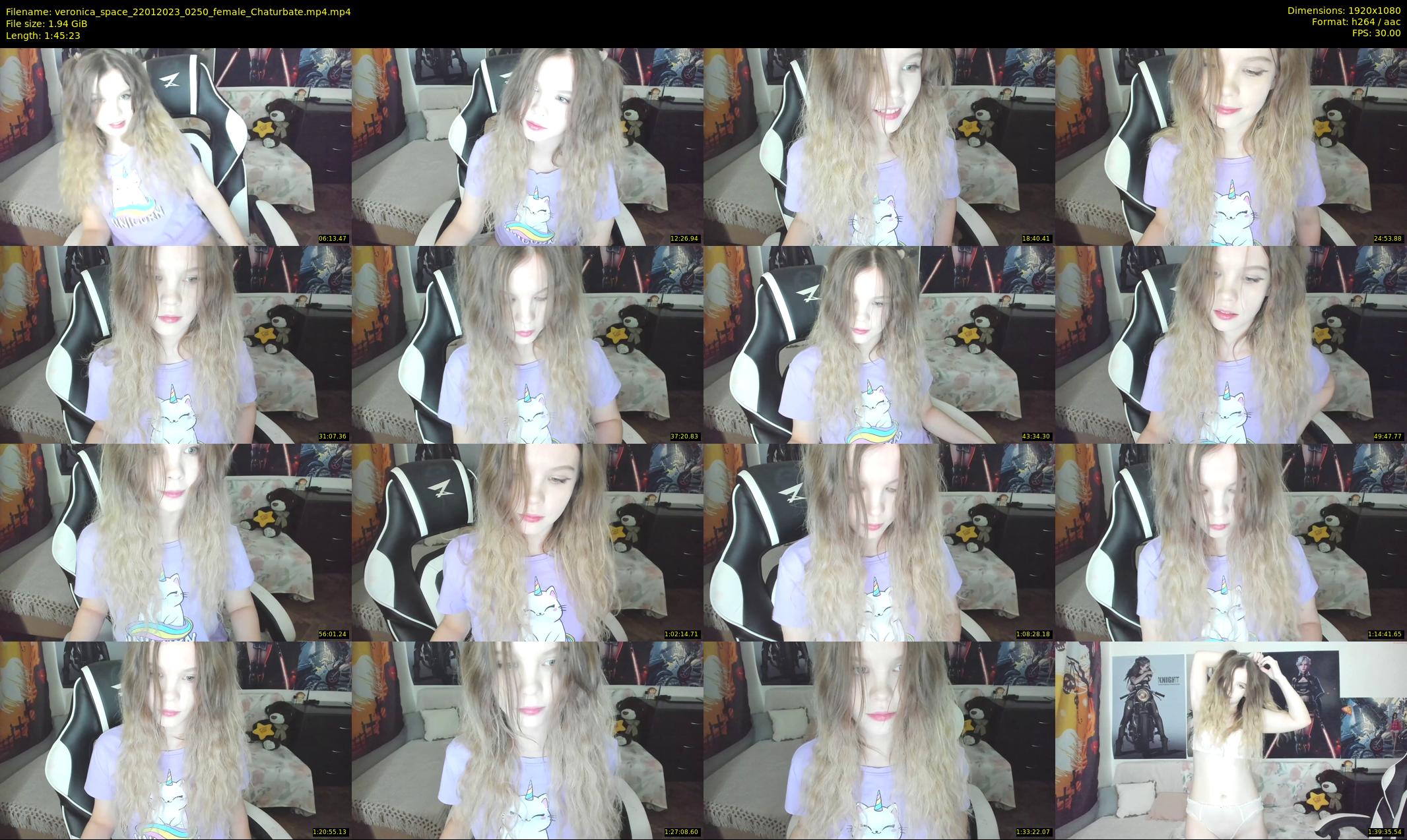 veronica_space — 106 minute Chaturbate female cam show recording, 1080p, Jan 22, 2023