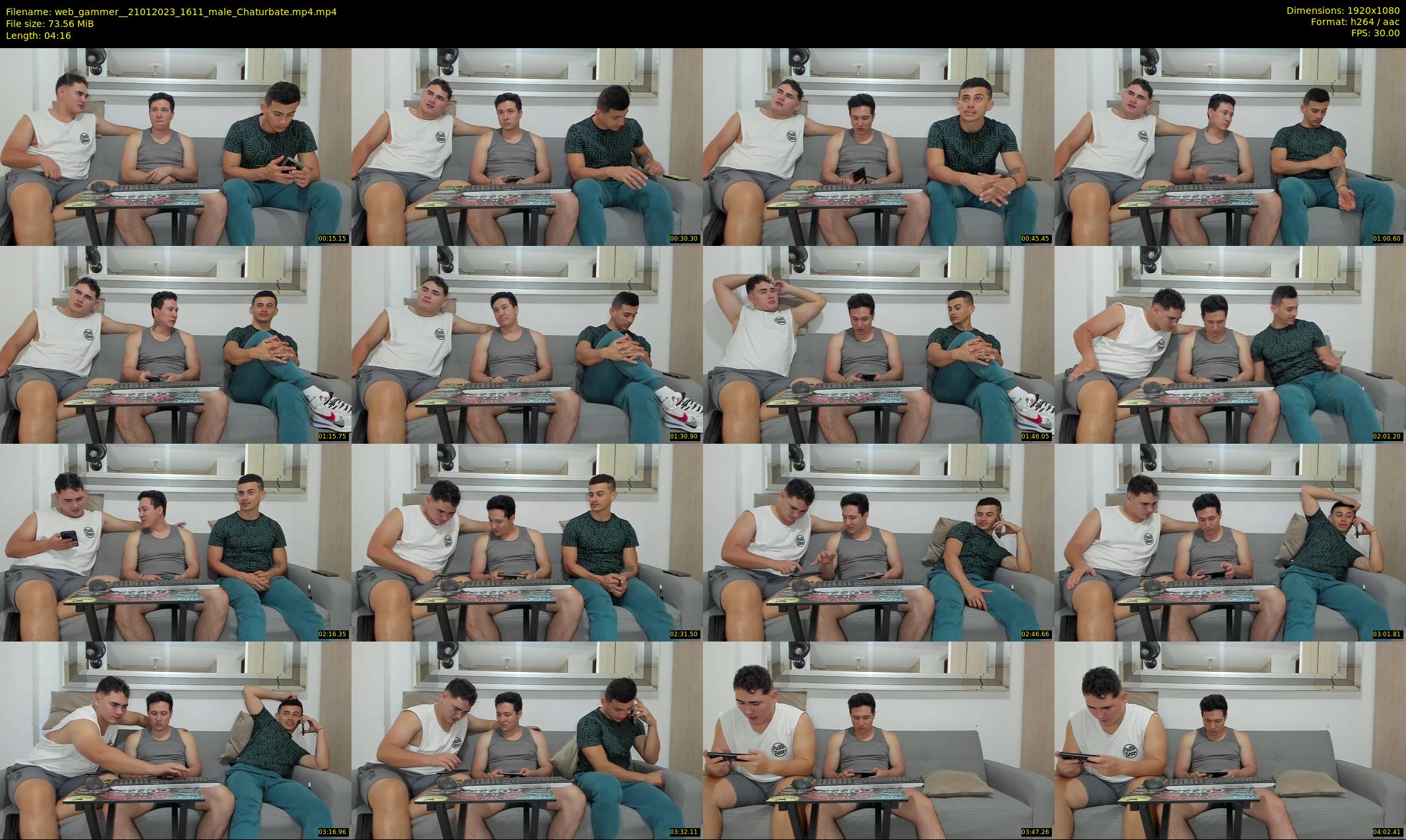 web_gammer_ — 5 minute Chaturbate male cam show recording, 1080p, Jan 21, 2023